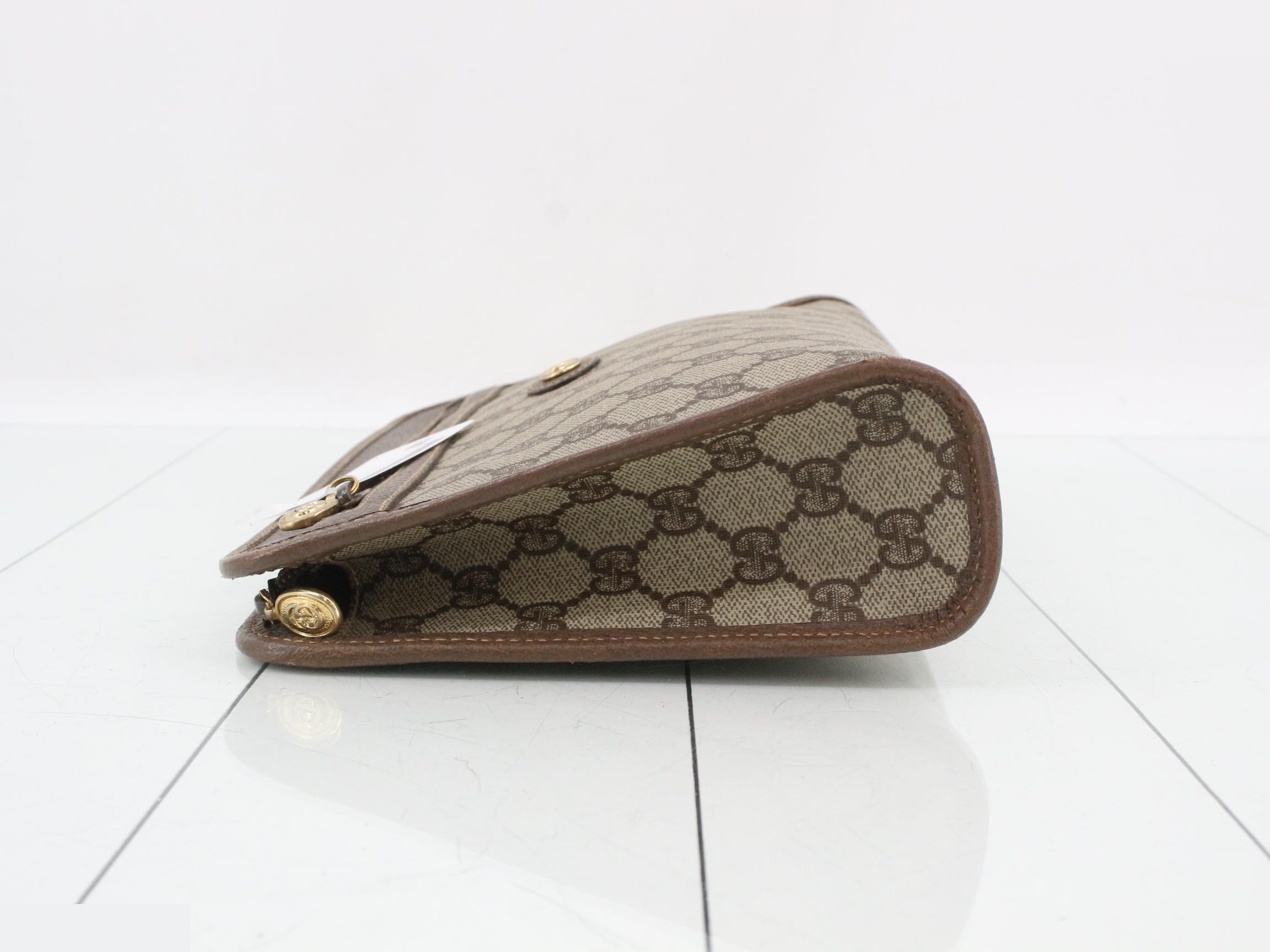 GG Supreme Leather Second Bag — view 4