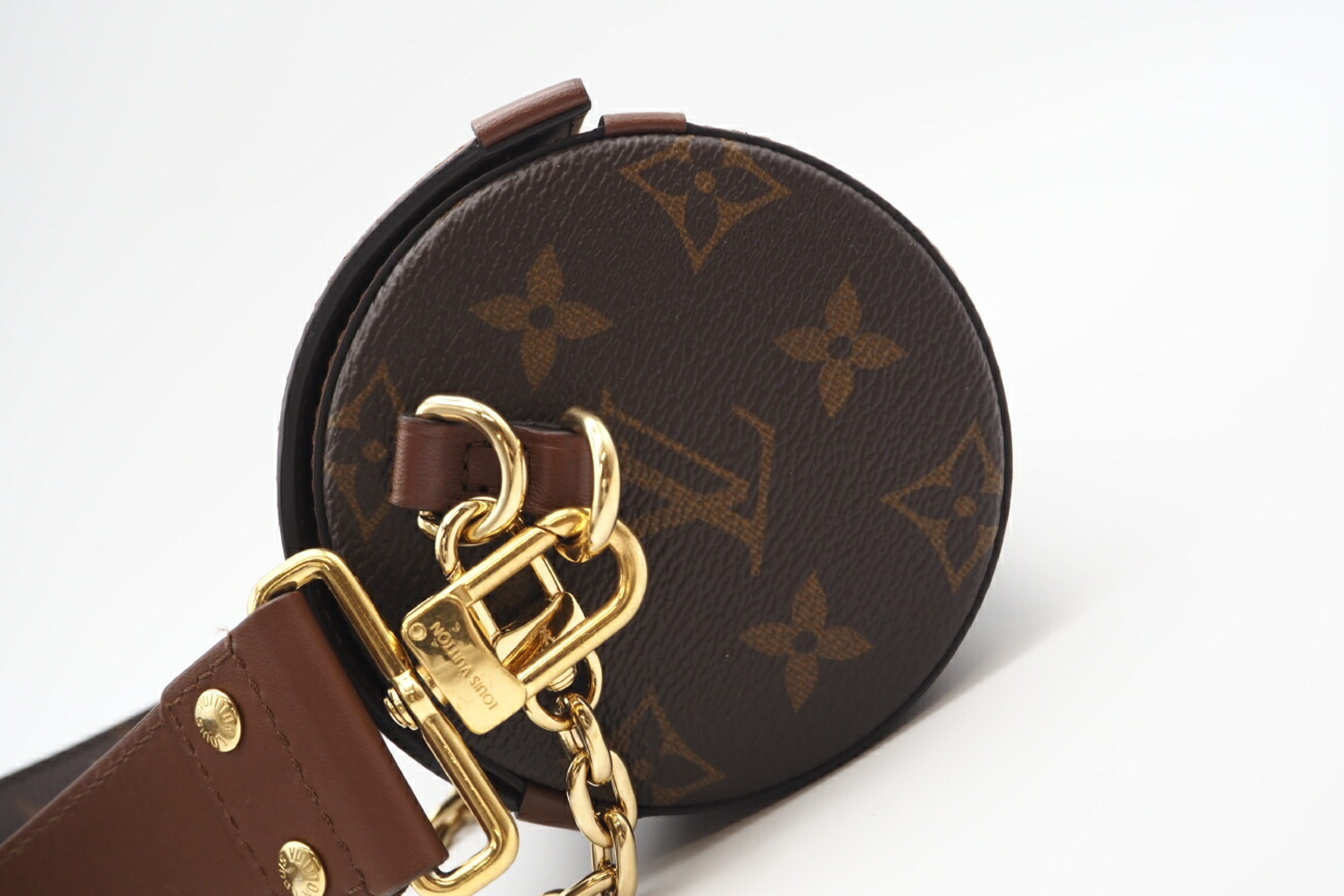M57835 Monogram Papillon Trunk Brown Shoulder Bag — view 6
