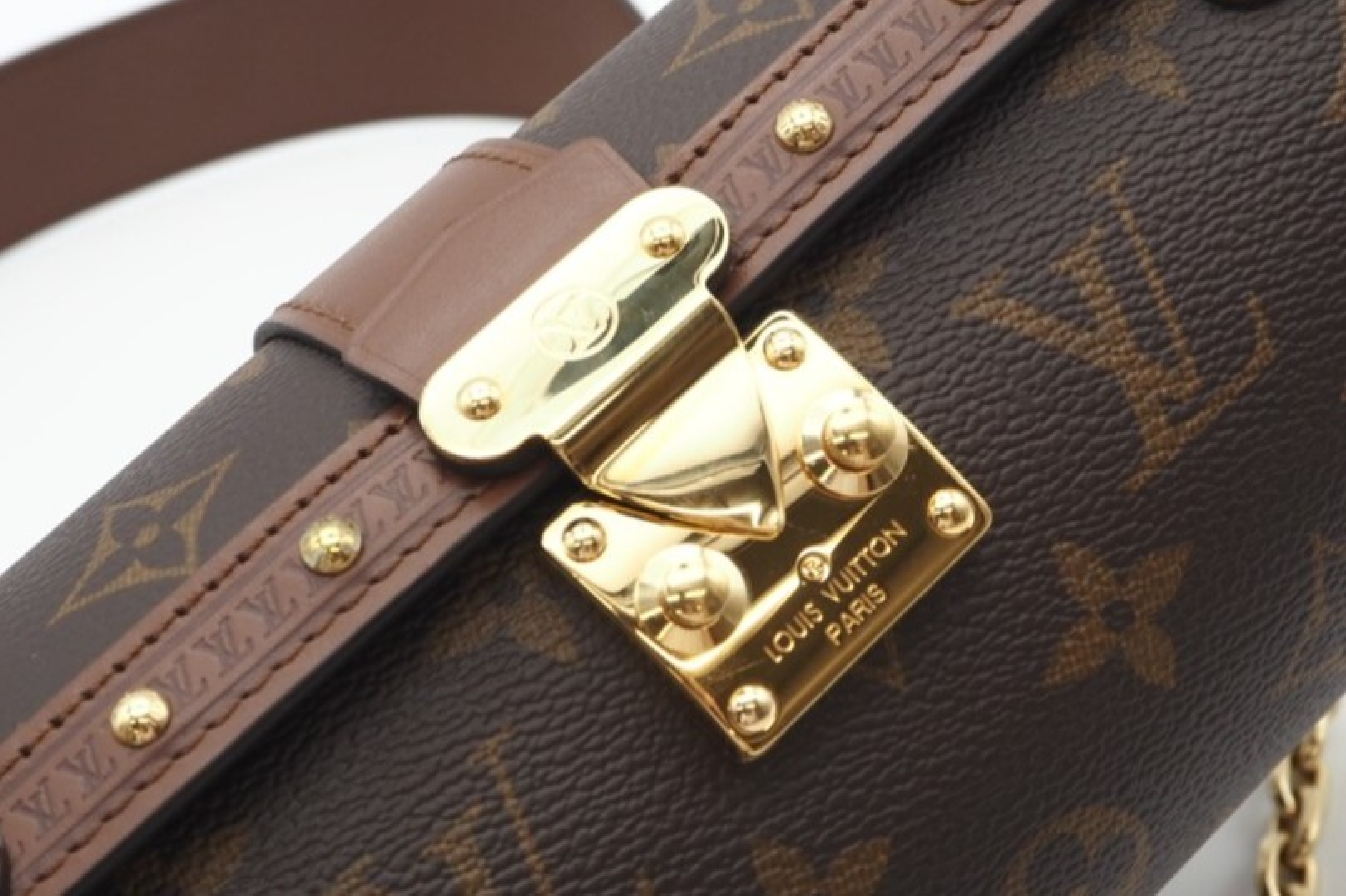 M57835 Monogram Papillon Trunk Brown Shoulder Bag — view 8