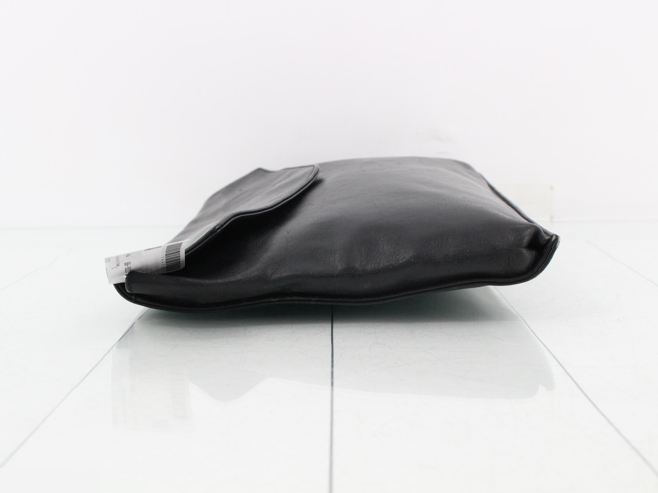 Leather clutch bag — view 4