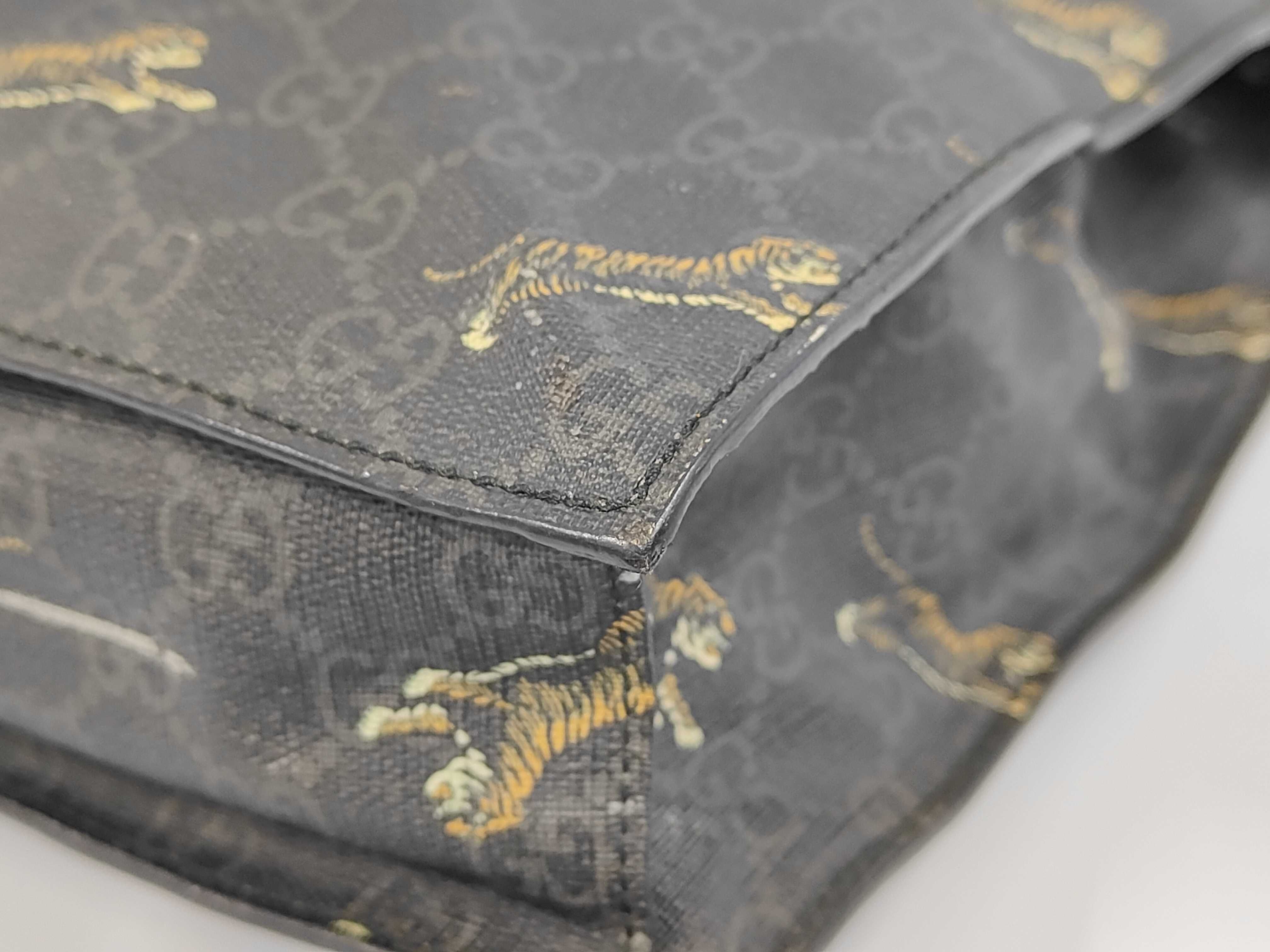 Tiger Canvas Handbag — view 4