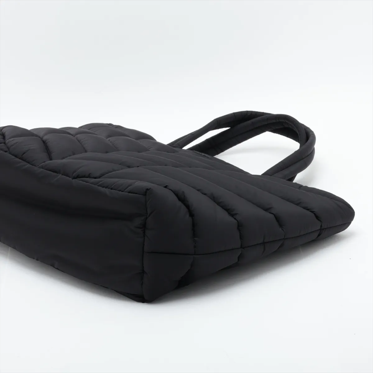 Puffer 752888 Nylon Tote Bag, Black — view 3