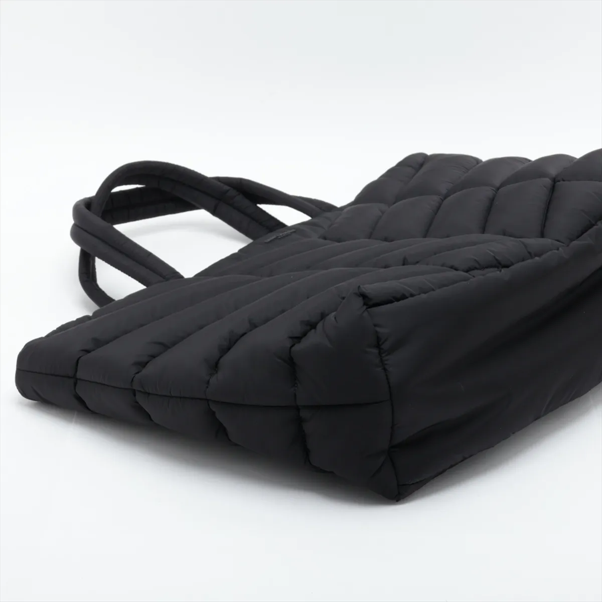 Puffer 752888 Nylon Tote Bag, Black — view 4