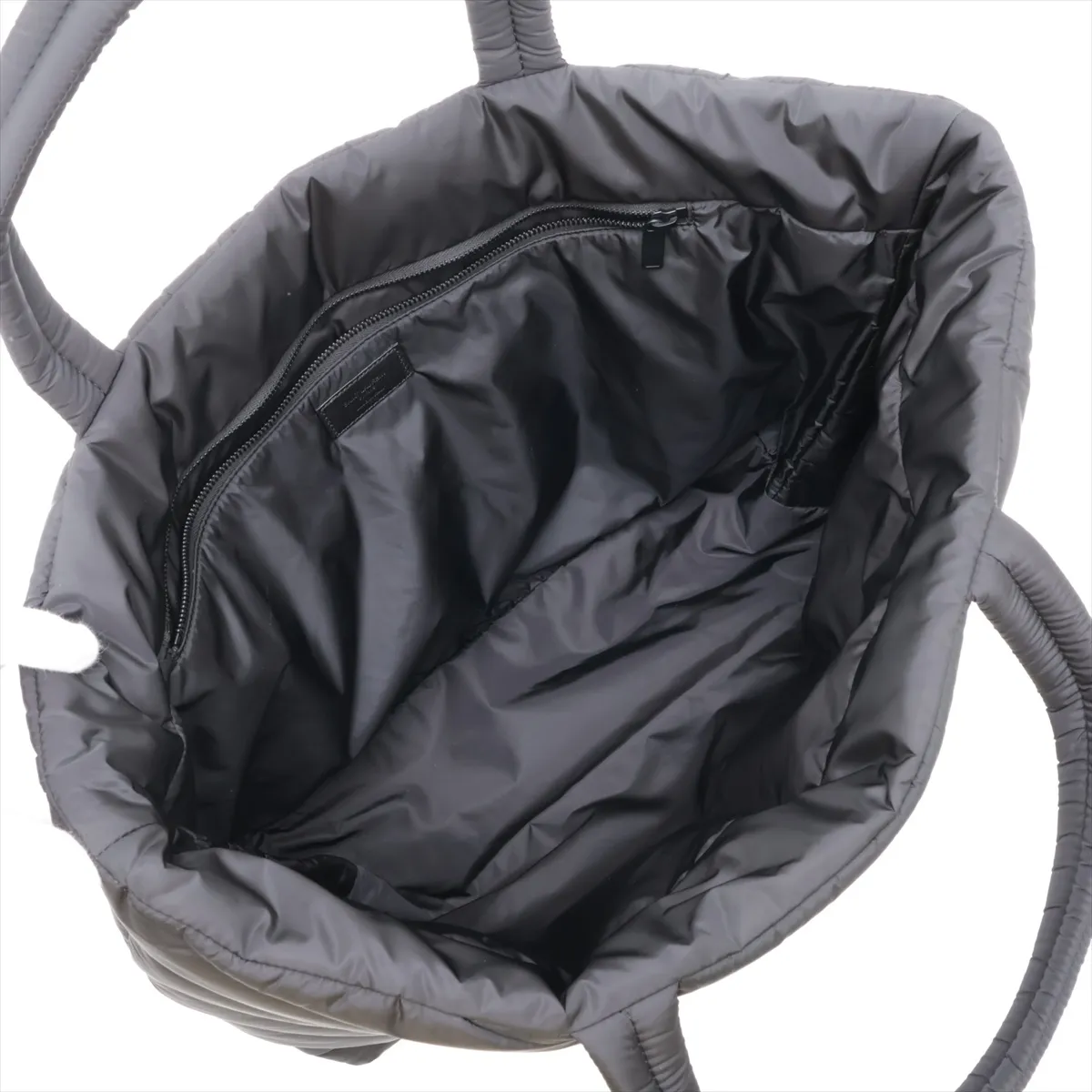 Puffer 752888 Nylon Tote Bag, Black — view 7