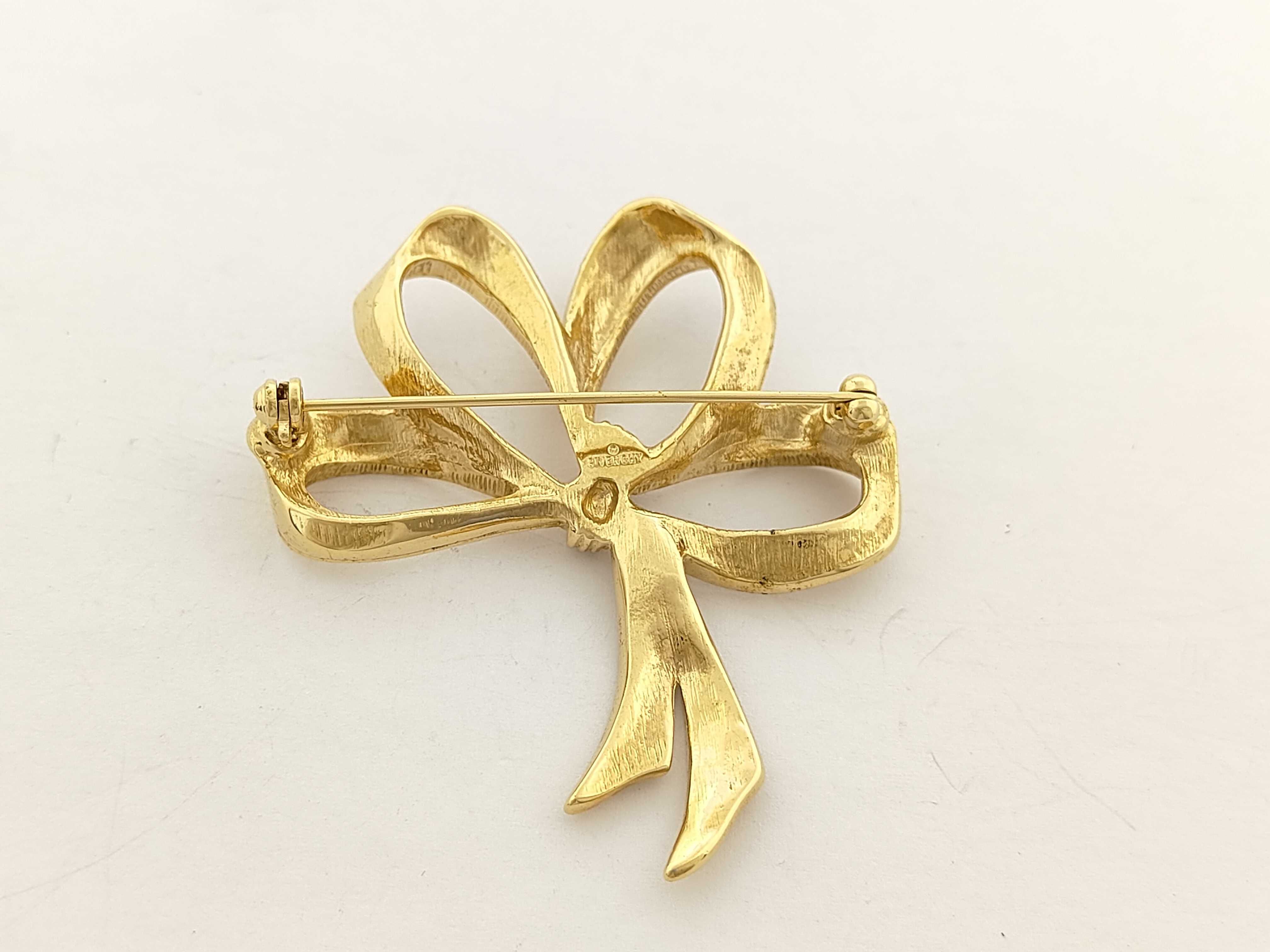 Ribbon Gold Brooch 15.3g — view 2