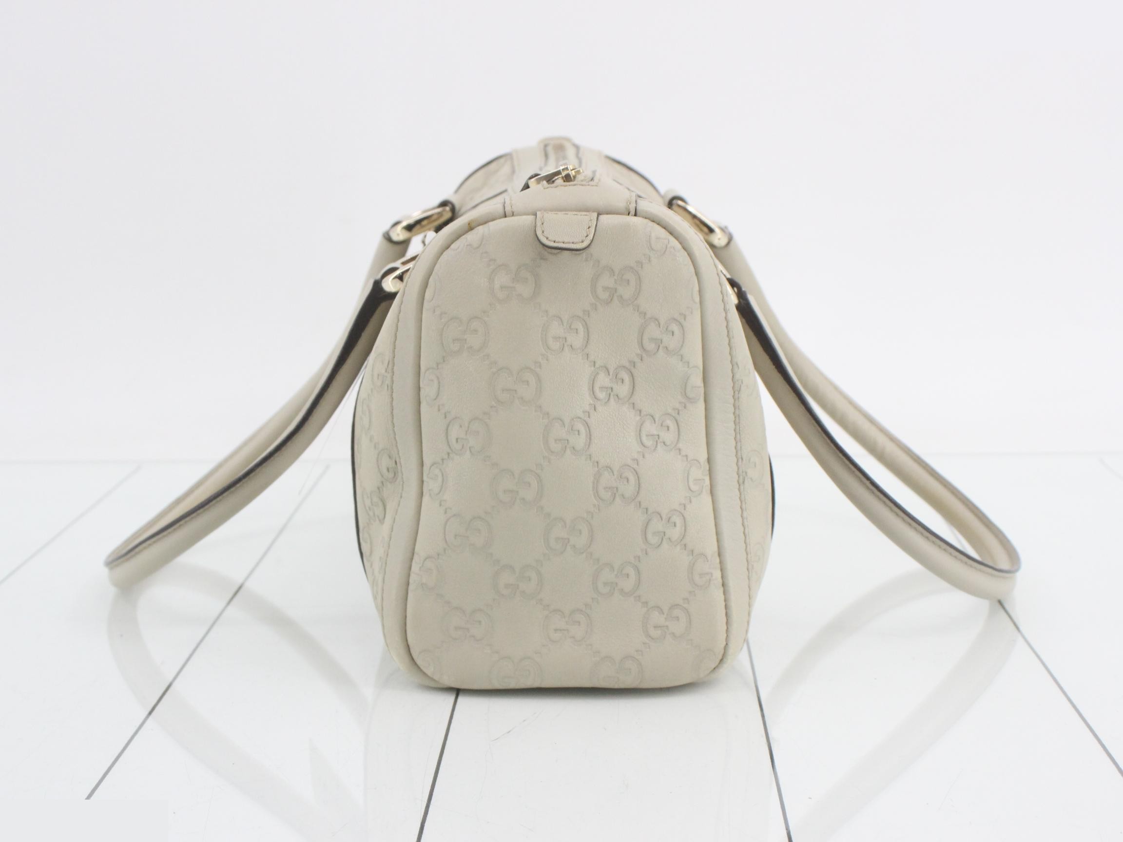 Guccissima (bag) - Boston bag, white — view 4
