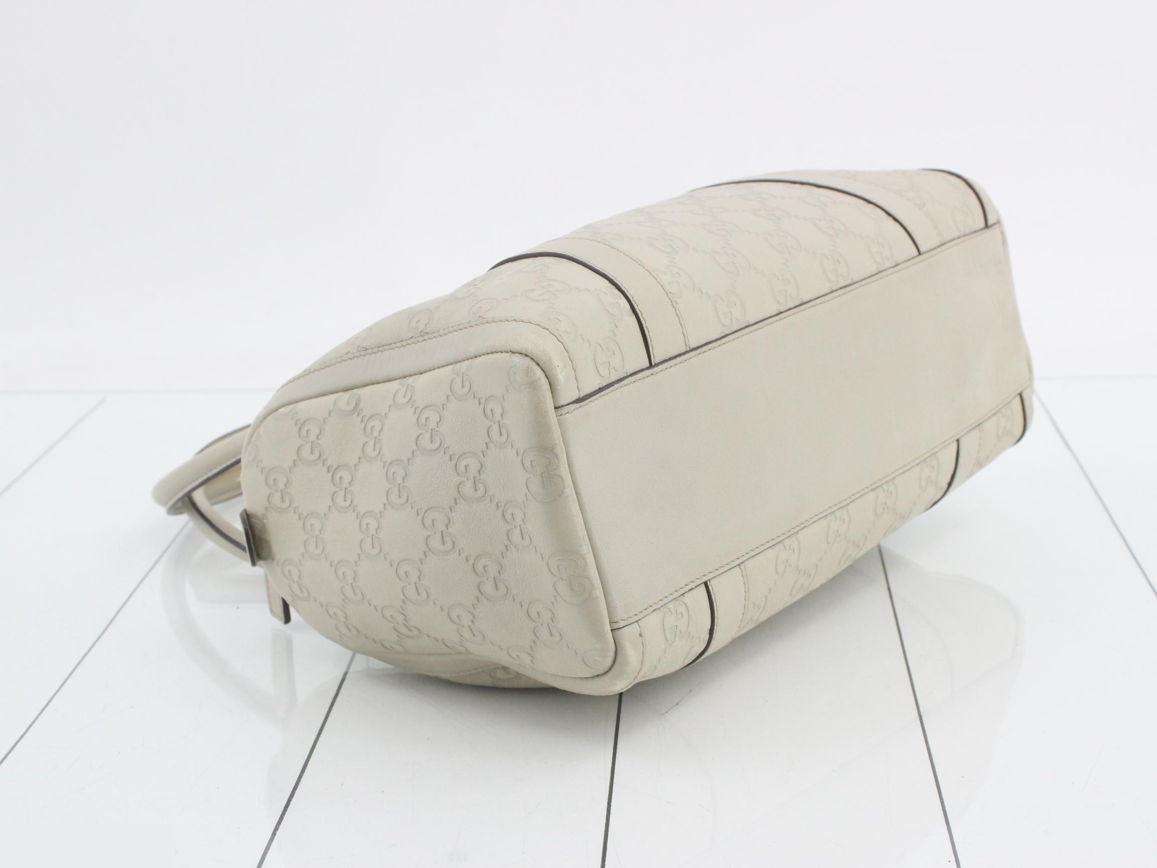 Guccissima (bag) - Boston bag, white — view 5