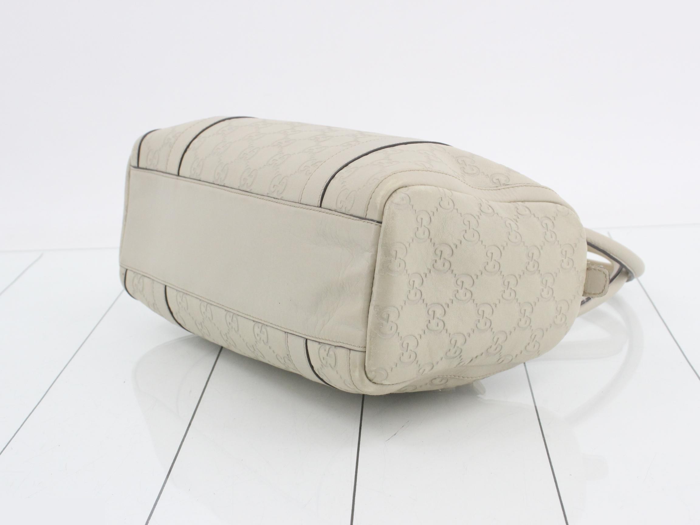 Guccissima (bag) - Boston bag, white — view 6