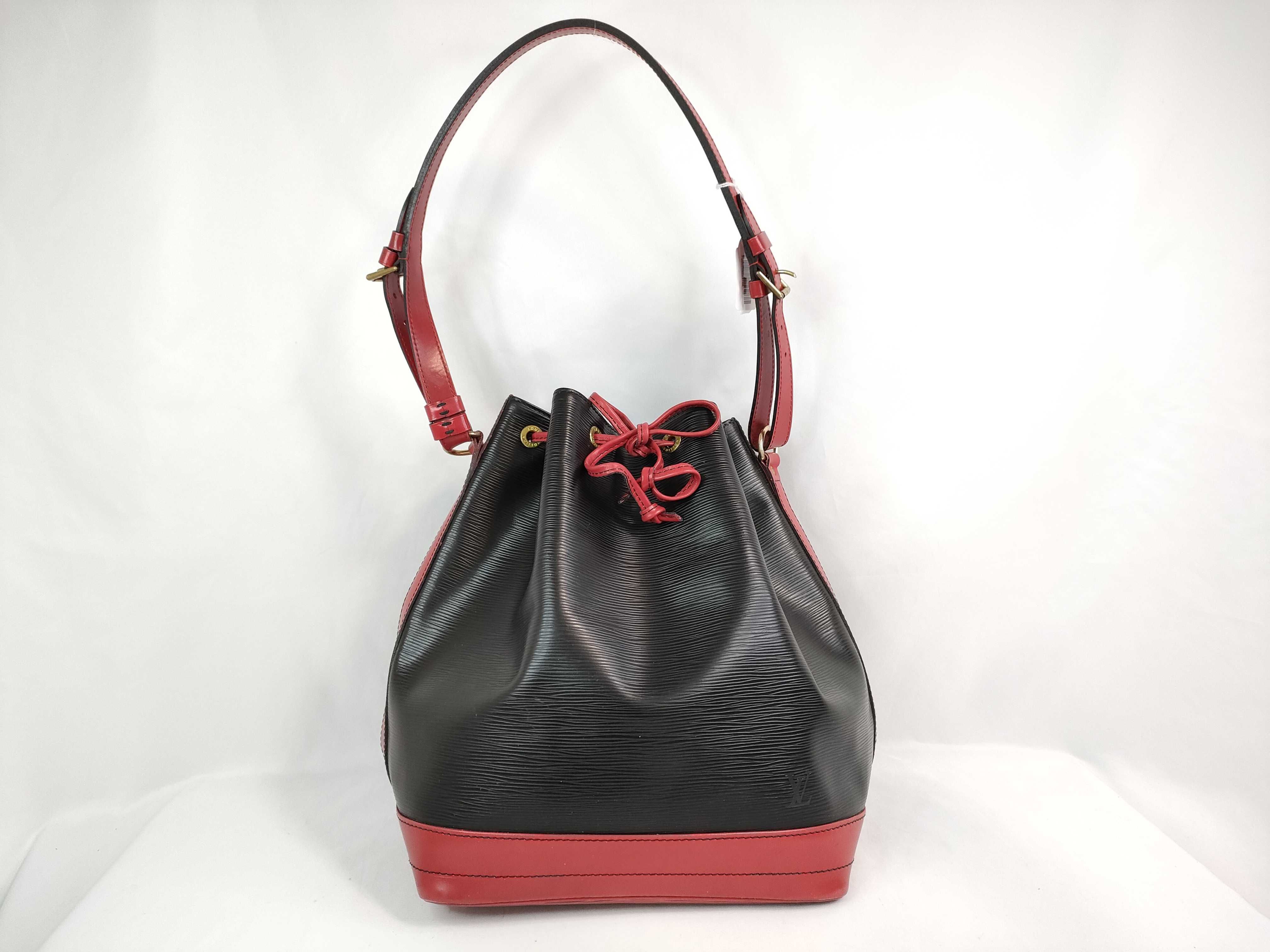 Epi FR - Epi Noe Red x Black Shoulder Bag