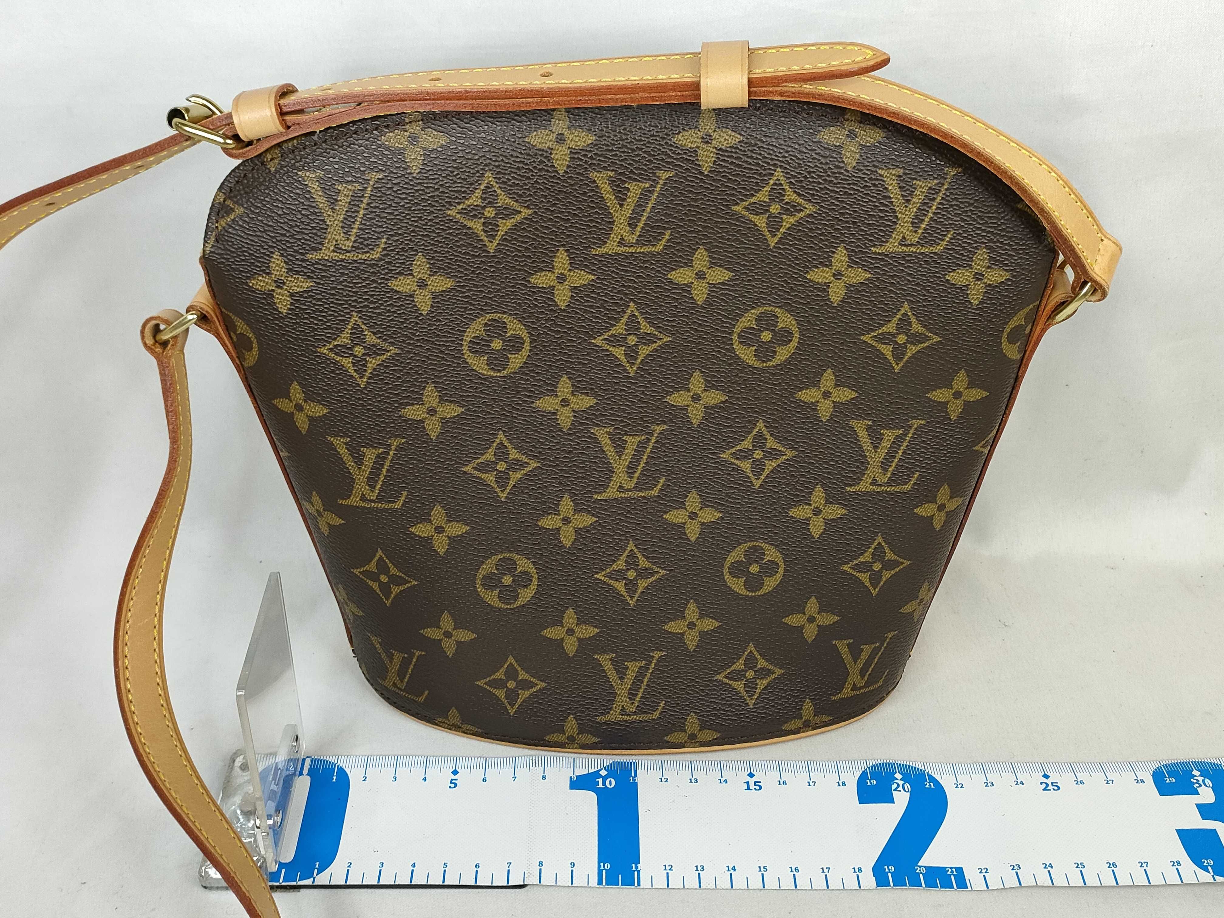 Monogram Vuitton Shoulder Bag Druot Shoulder Bag — view 2