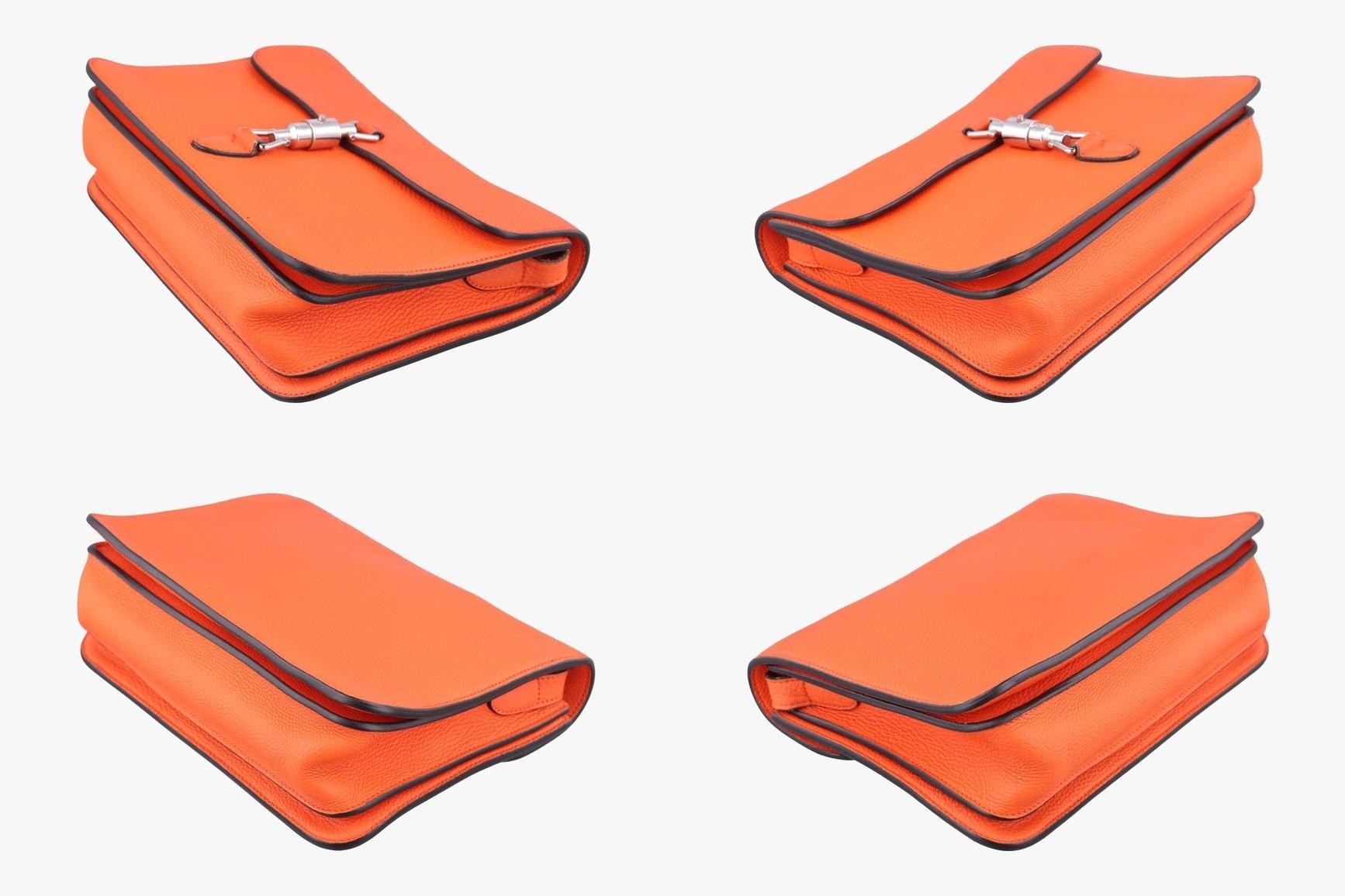 New Jackie Leather Orange — view 4