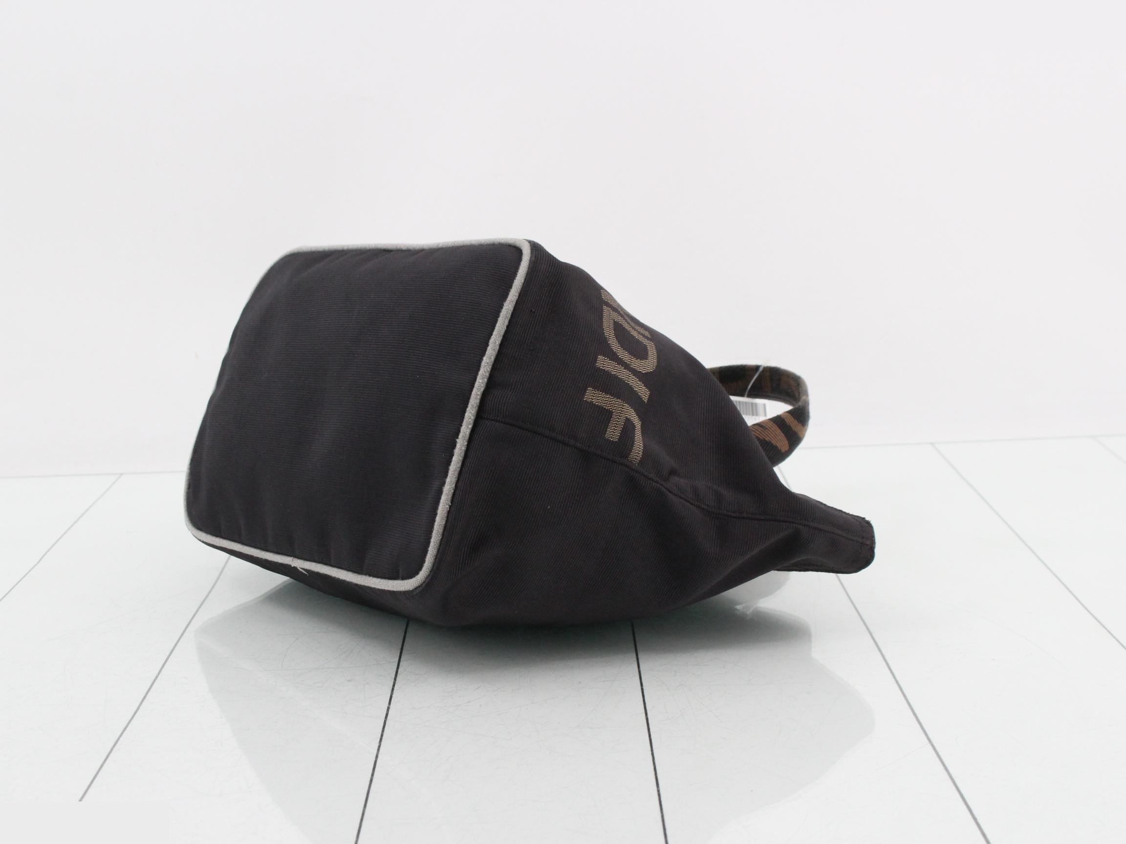Nylon Logo Line Tote Bag — view 6