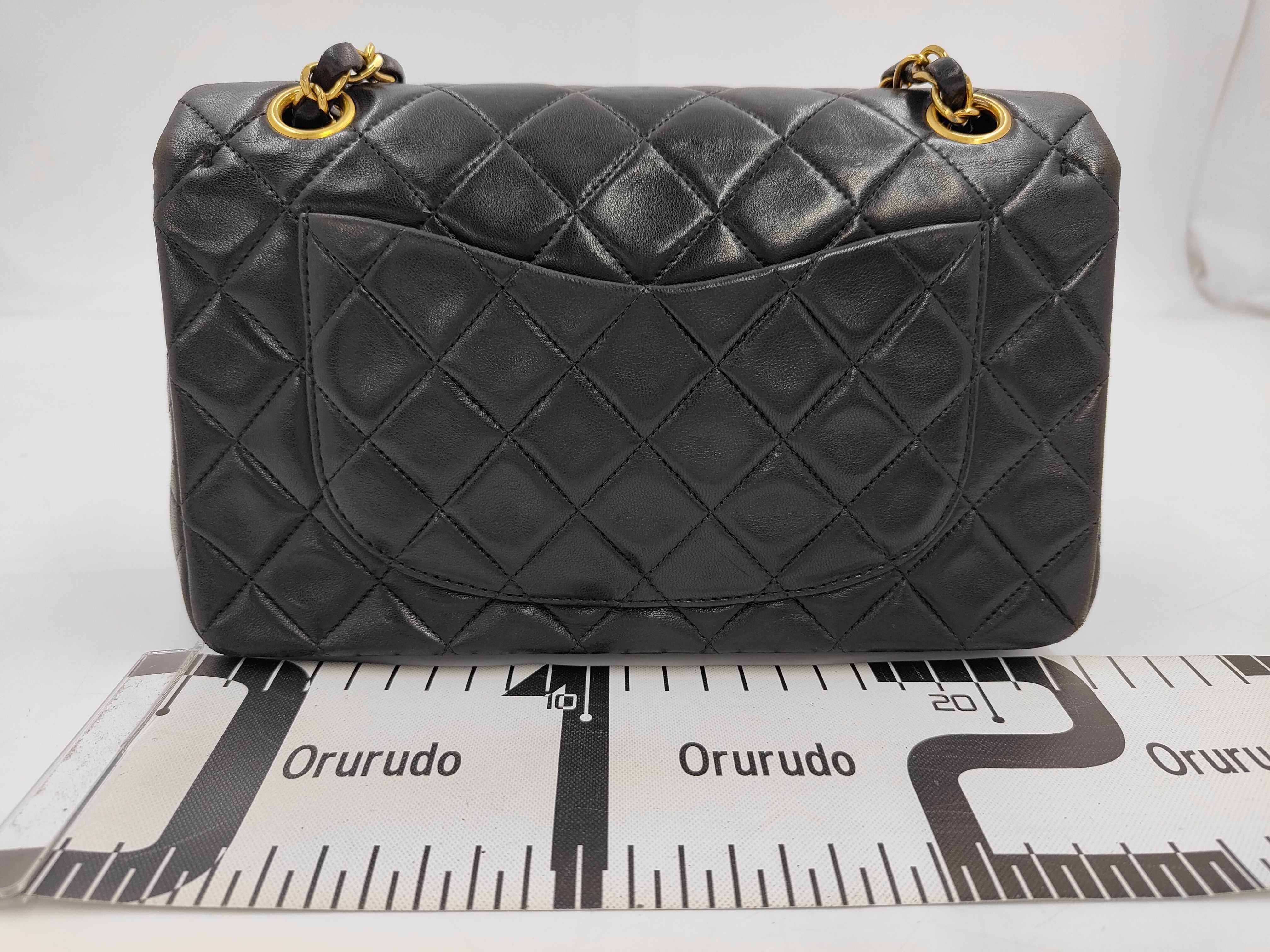 Matelassé 23 Double Flap Double Chain Lambskin Shoulder Bag — view 2