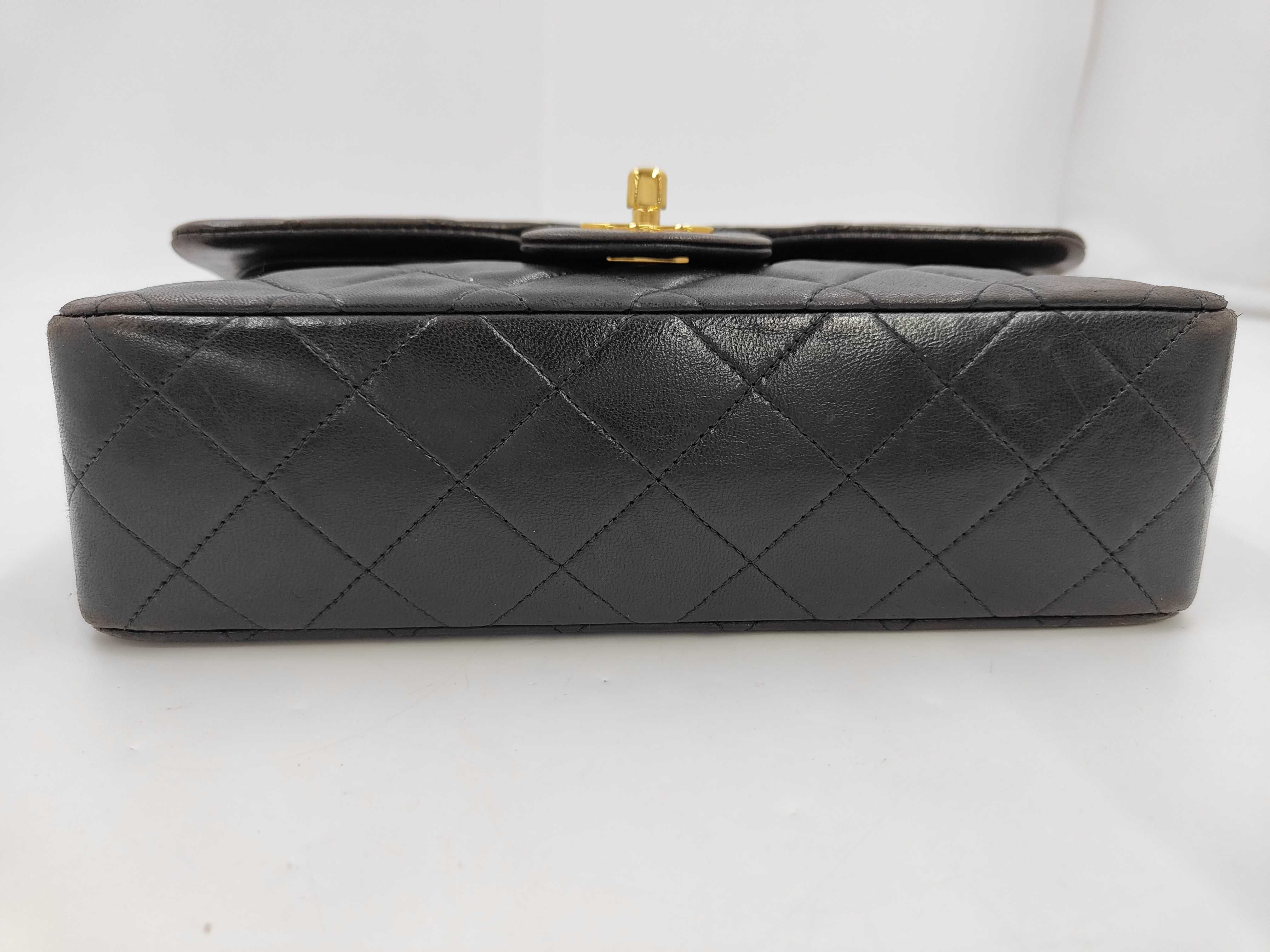 Matelassé 23 Double Flap Double Chain Lambskin Shoulder Bag — view 6