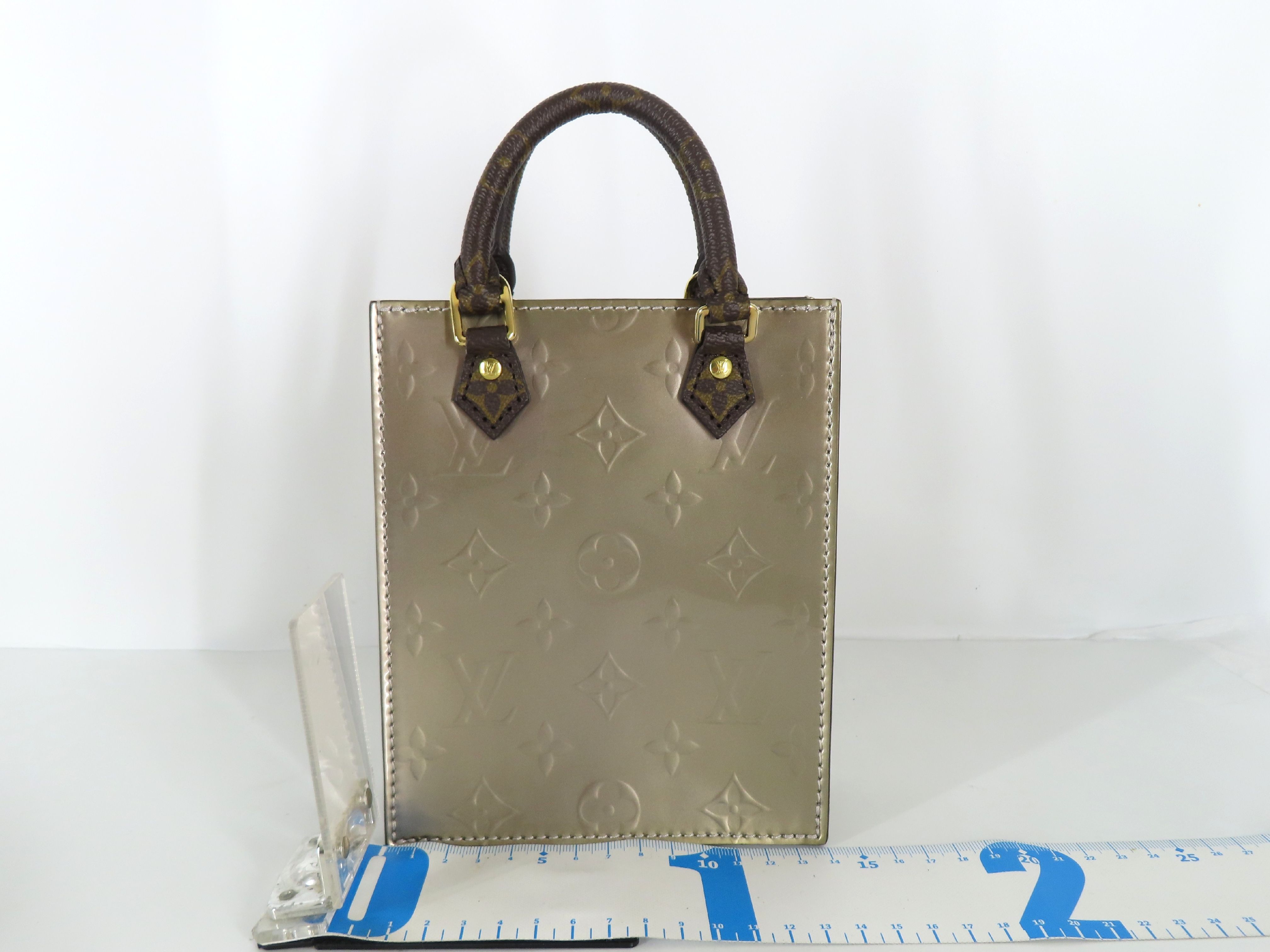 Vernis Petite Sac Plat M90564 Shoulder Bag Handbag — view 2