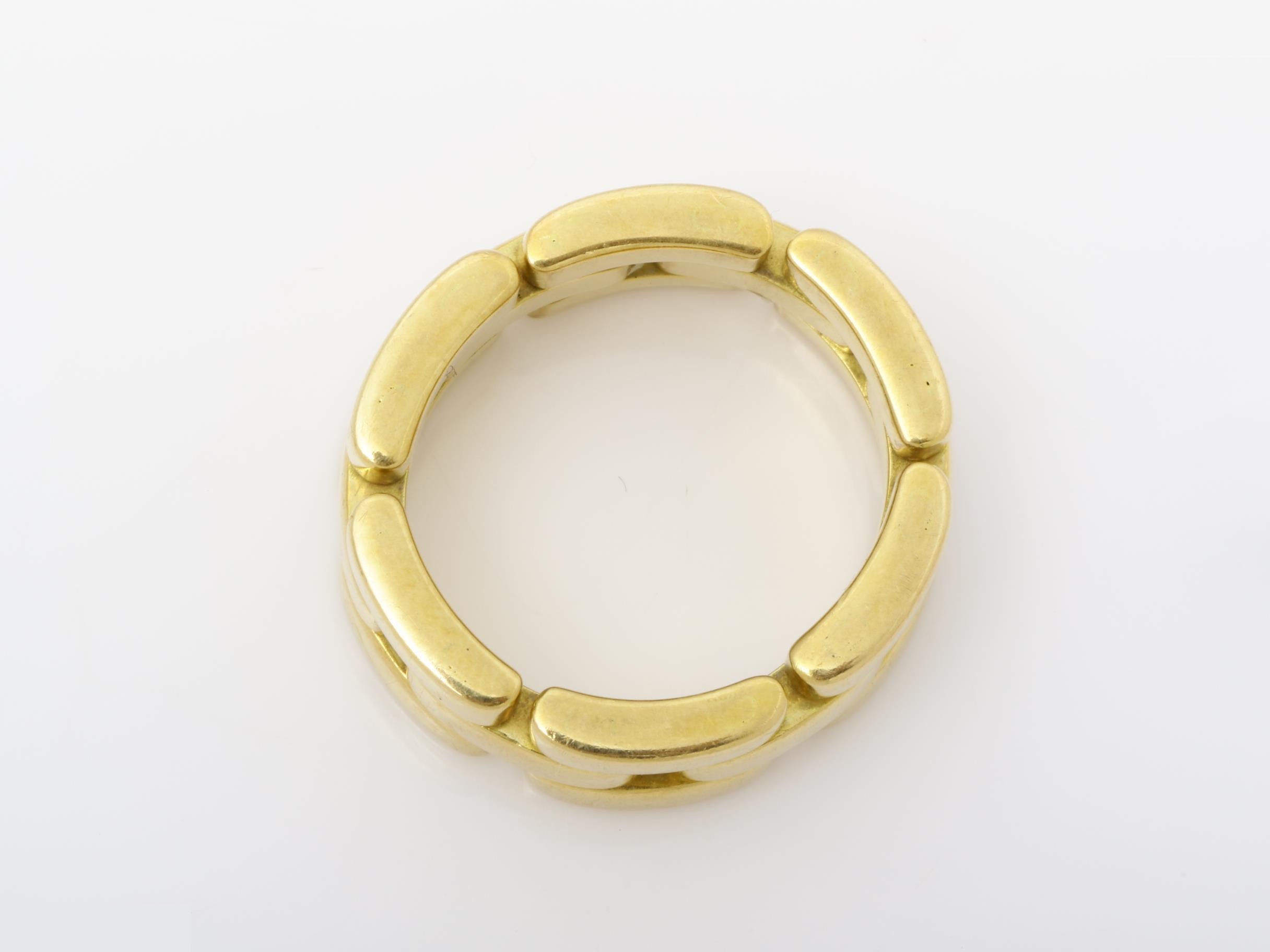 Maillon Panthère ring, 750YG, 12.0g, size #49 — view 5