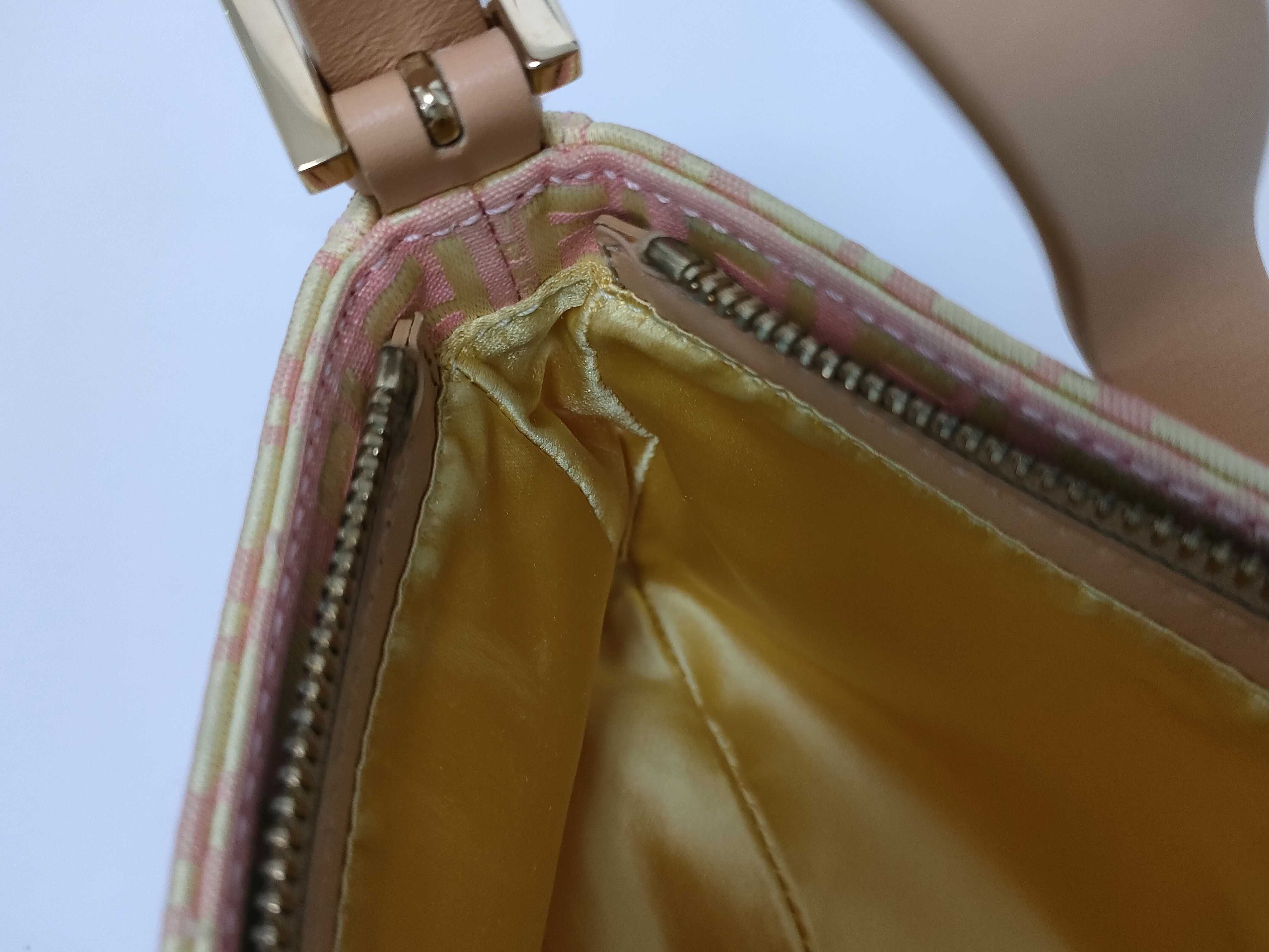 Zucca pattern Fendi handbag Zucchino pattern pink card bag handbag — view 11