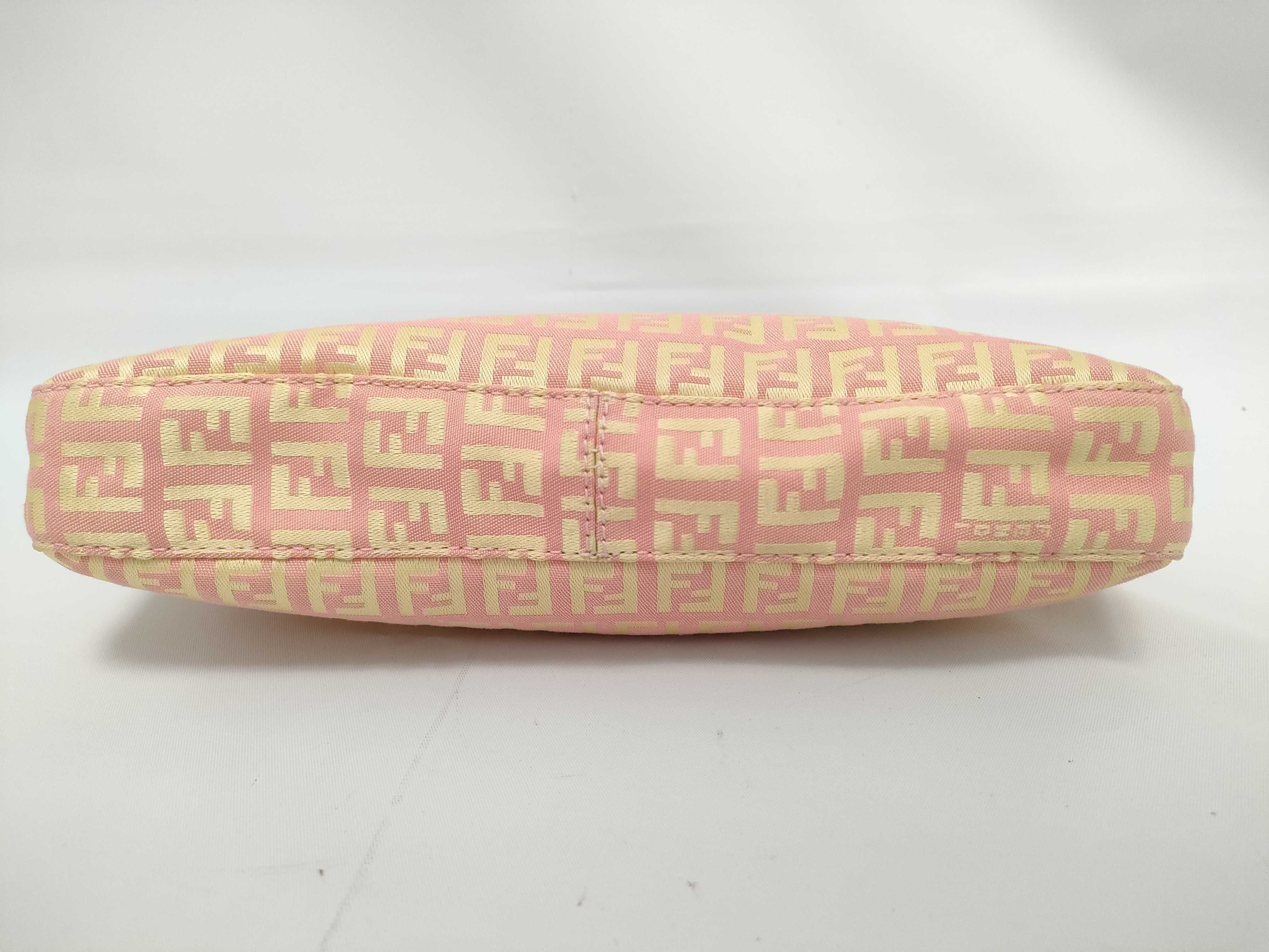Zucca pattern Fendi handbag Zucchino pattern pink card bag handbag — view 3