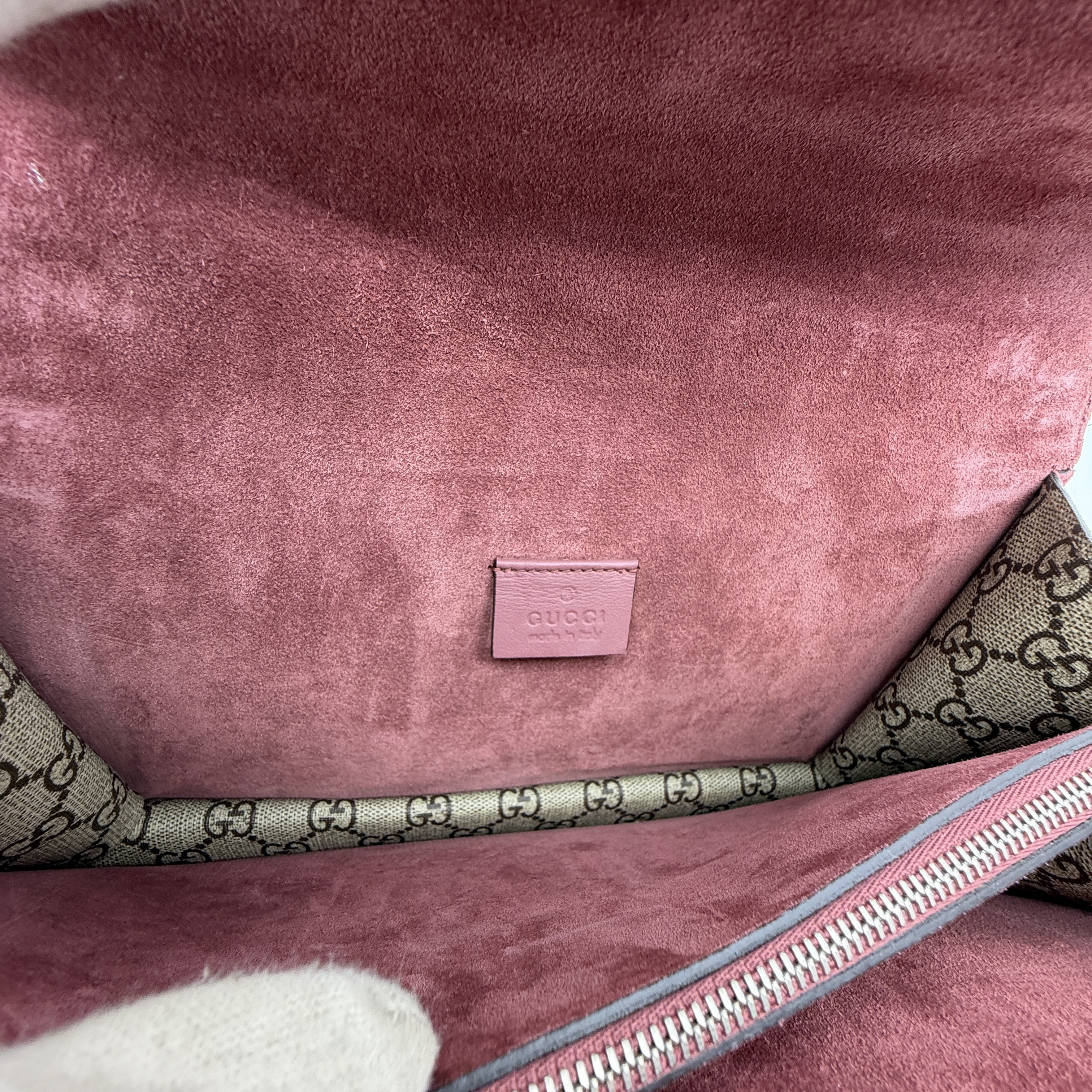 GG Supreme Floral Dionysus Chain Shoulder Bag — view 12