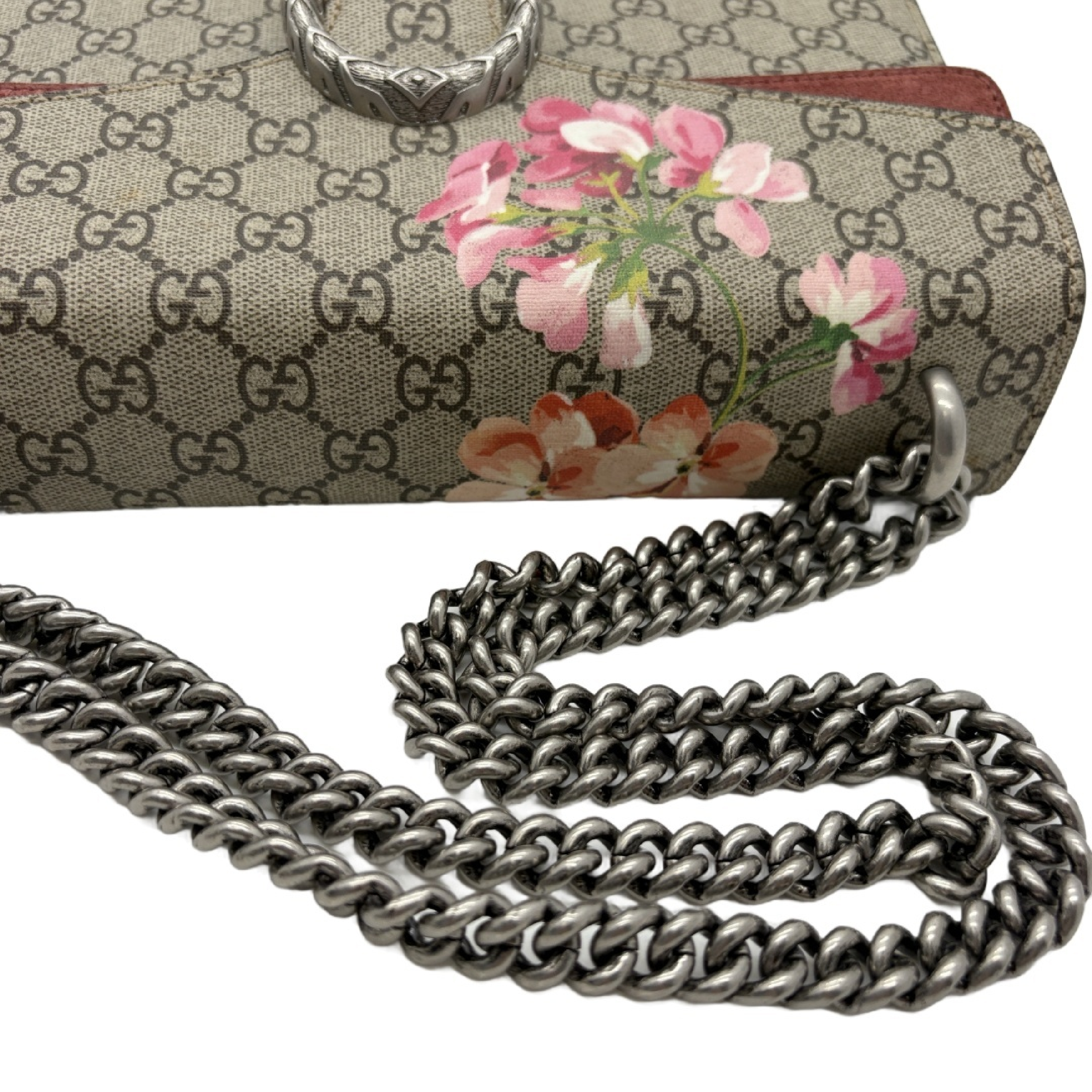GG Supreme Floral Dionysus Chain Shoulder Bag — view 10