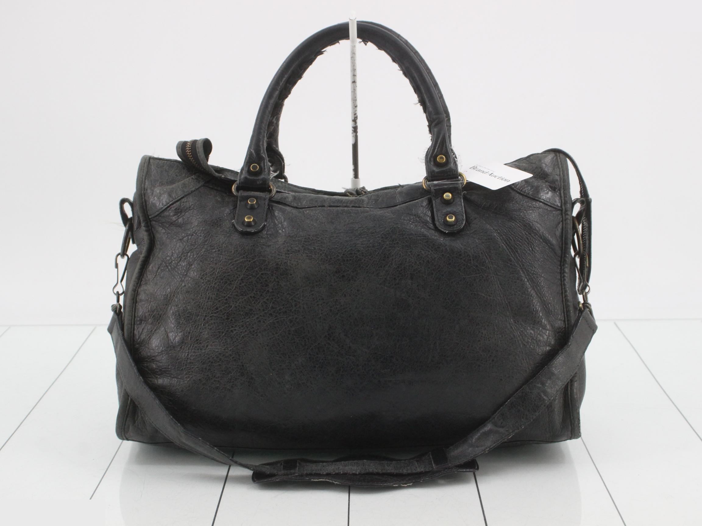 Classic handbag/shoulder bag, 2-way, black — view 2