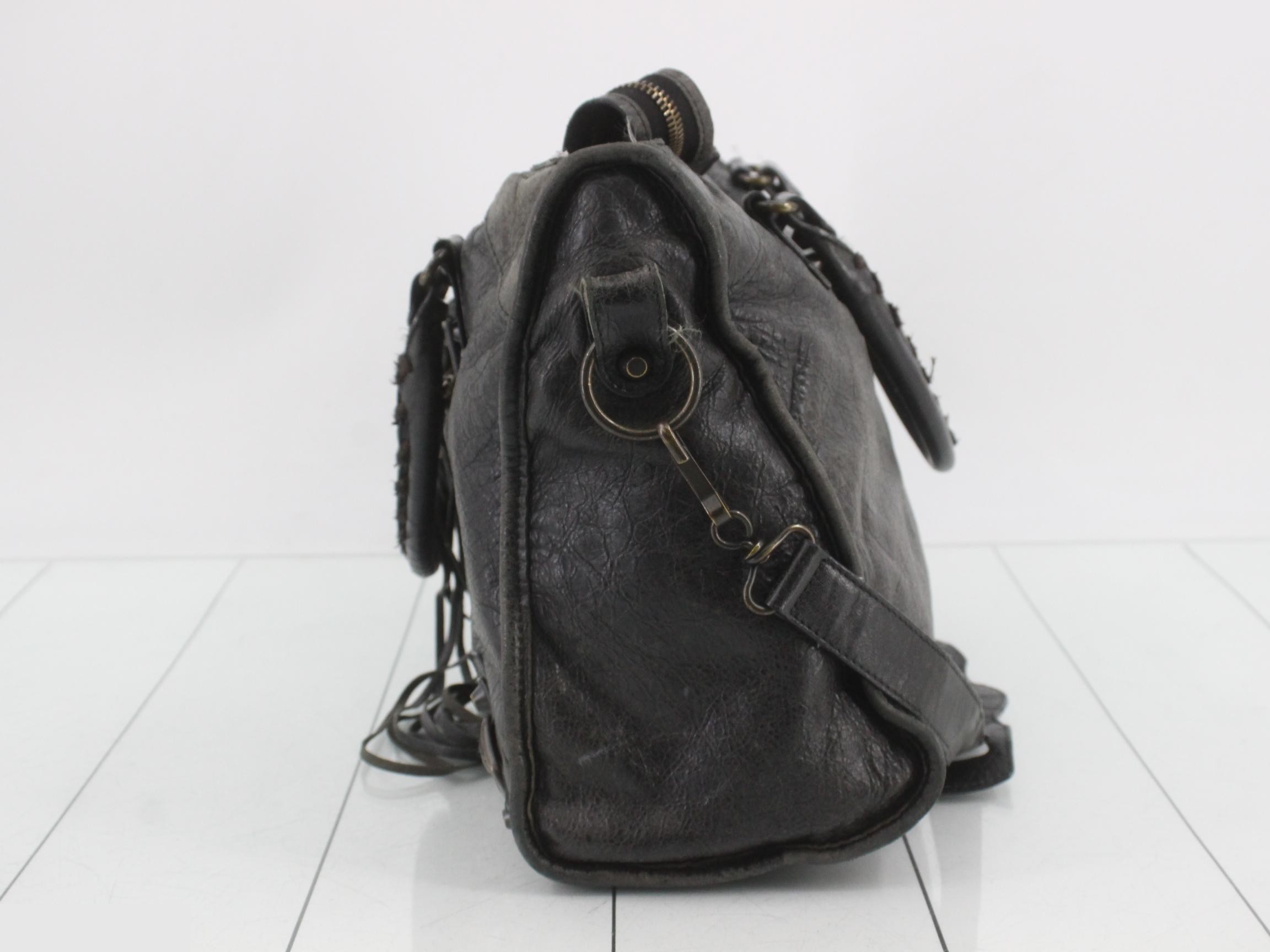 Classic handbag/shoulder bag, 2-way, black — view 3