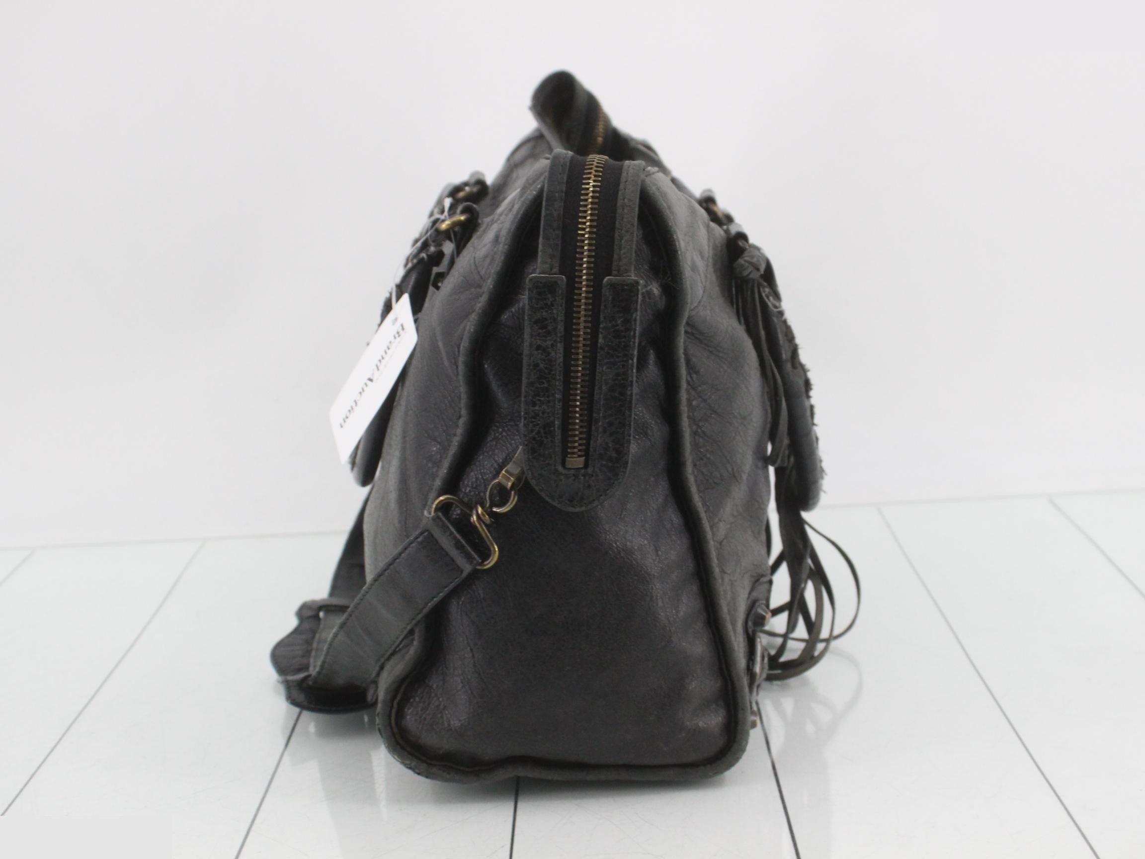 Classic handbag/shoulder bag, 2-way, black — view 4
