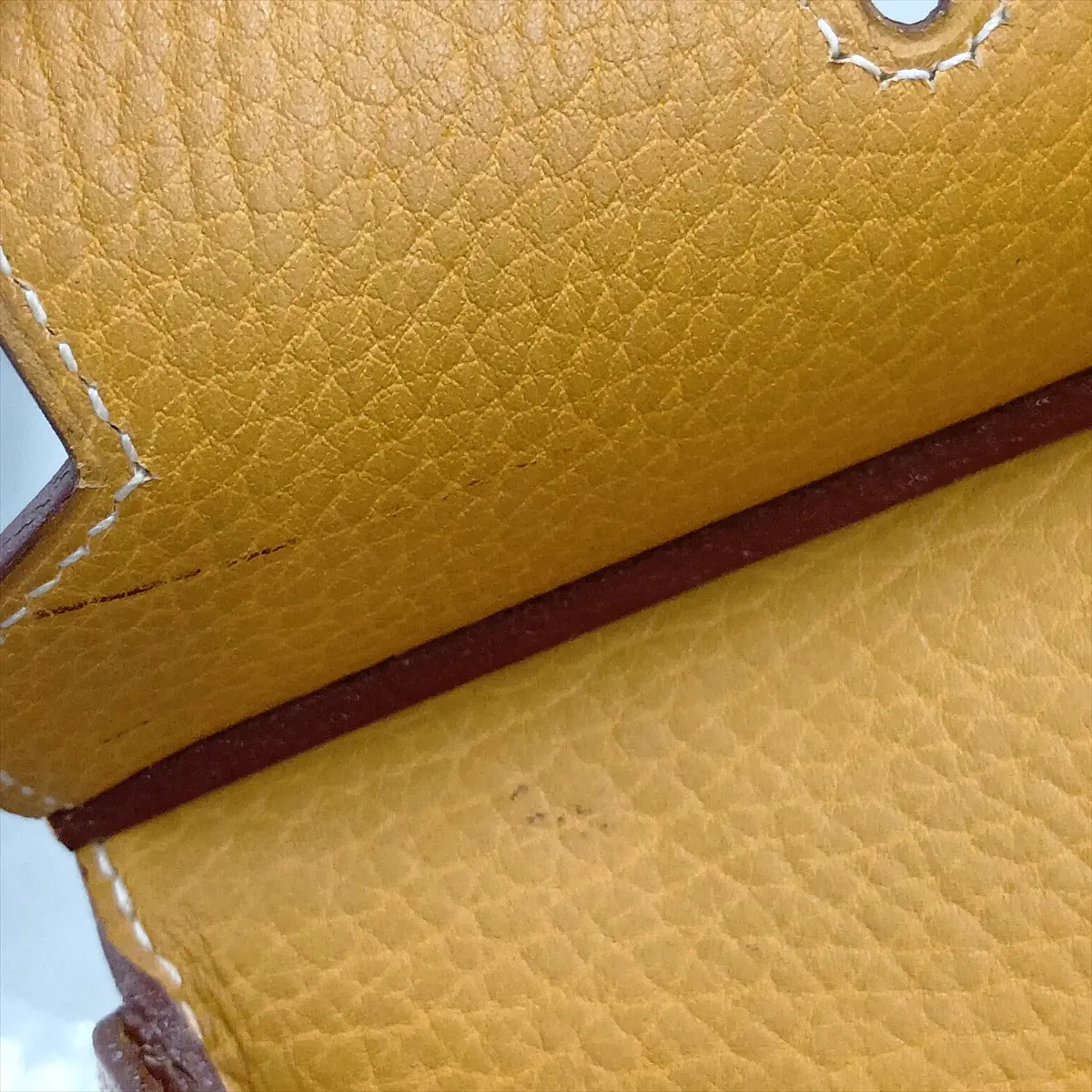 [Individually packaged] Hermes Haut à Courroies 45 Fjord Natural Gold Hardware V: 1992 — view 12