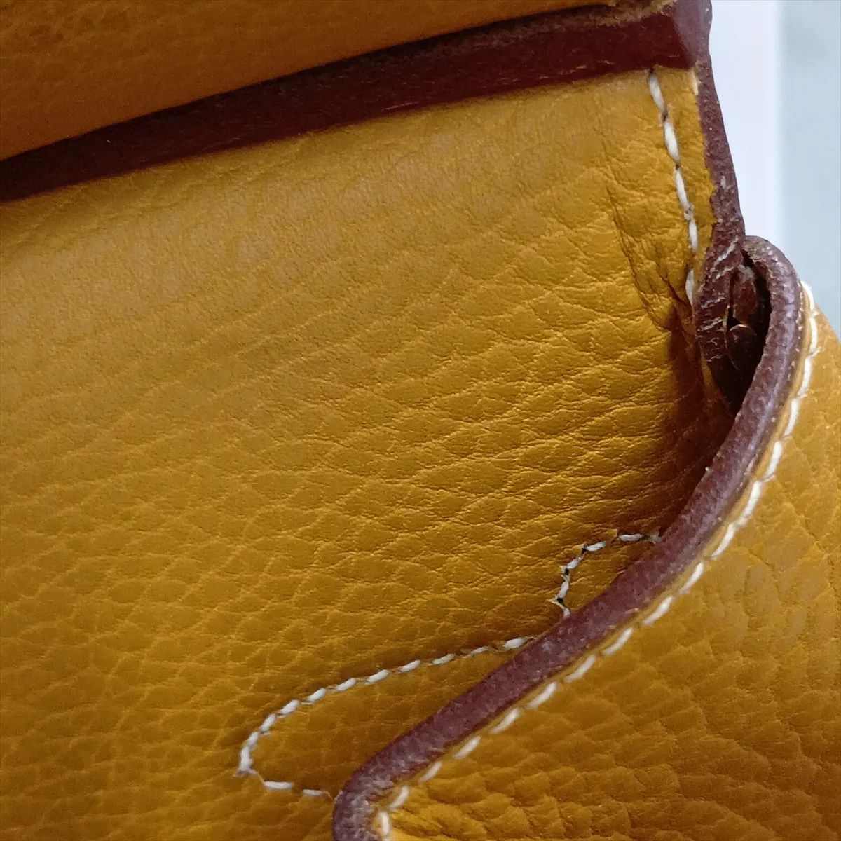 [Individually packaged] Hermes Haut à Courroies 45 Fjord Natural Gold Hardware V: 1992 — view 13