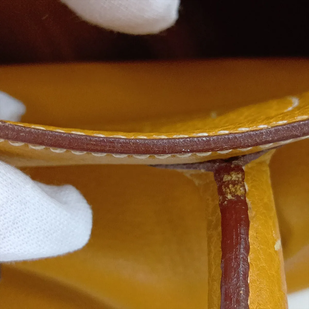 [Individually packaged] Hermes Haut à Courroies 45 Fjord Natural Gold Hardware V: 1992 — view 14