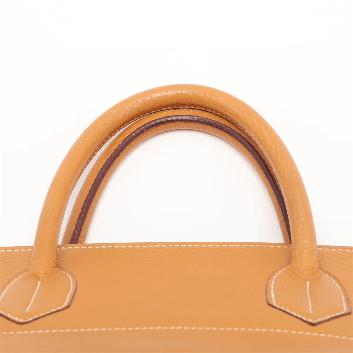 [Individually packaged] Hermes Haut à Courroies 45 Fjord Natural Gold Hardware V: 1992 — view 6