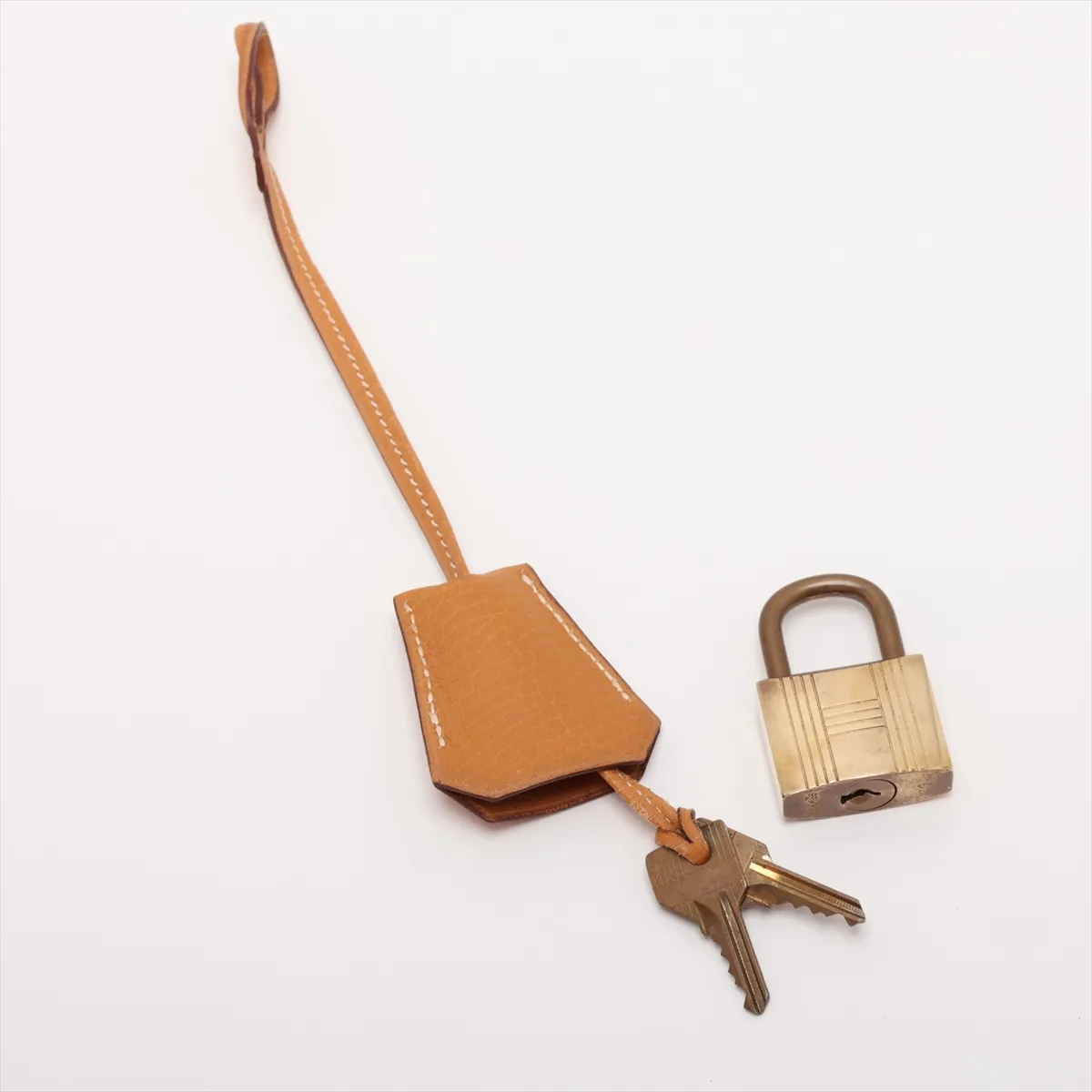 [Individually packaged] Hermes Haut à Courroies 45 Fjord Natural Gold Hardware V: 1992 — view 9