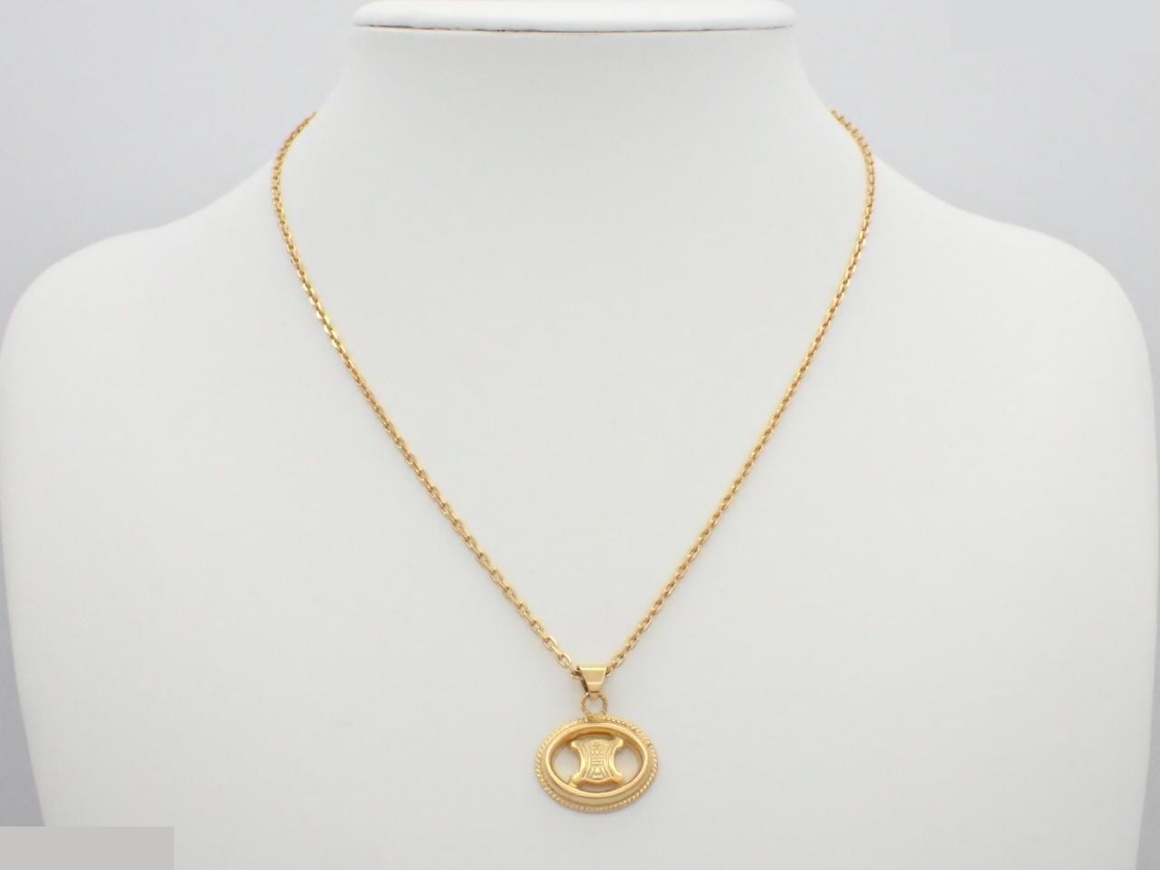 Triomphe Gold Necklace, Chain approx. 47cm — view 3