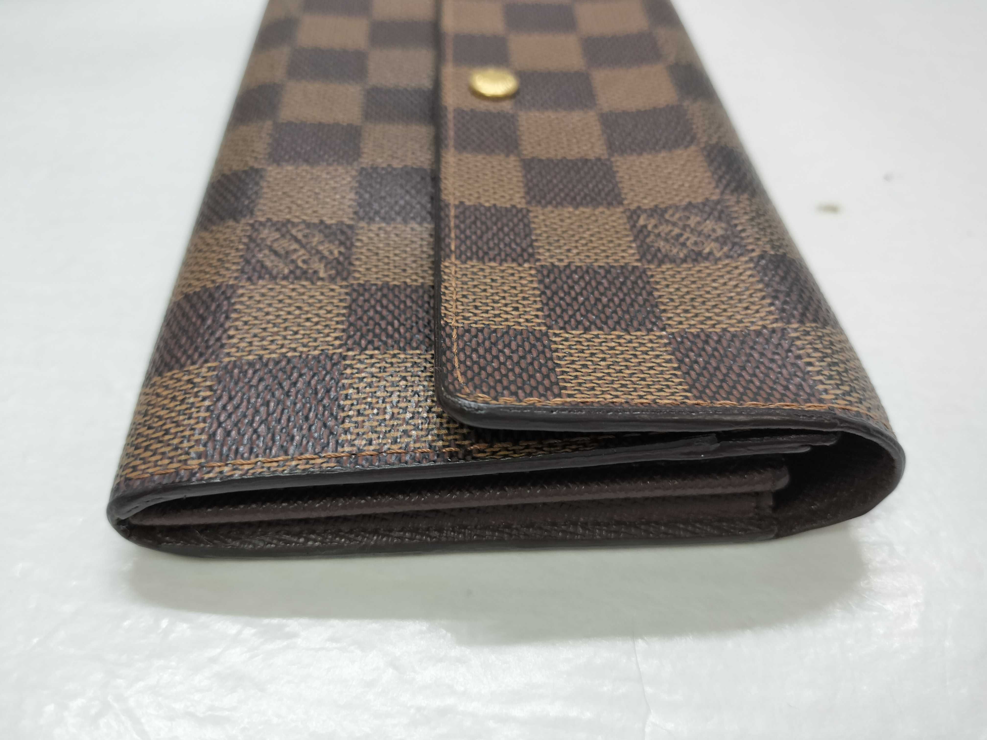 Damier Louis Vuitton Damier Portefeuille Sarah Wallet — view 5