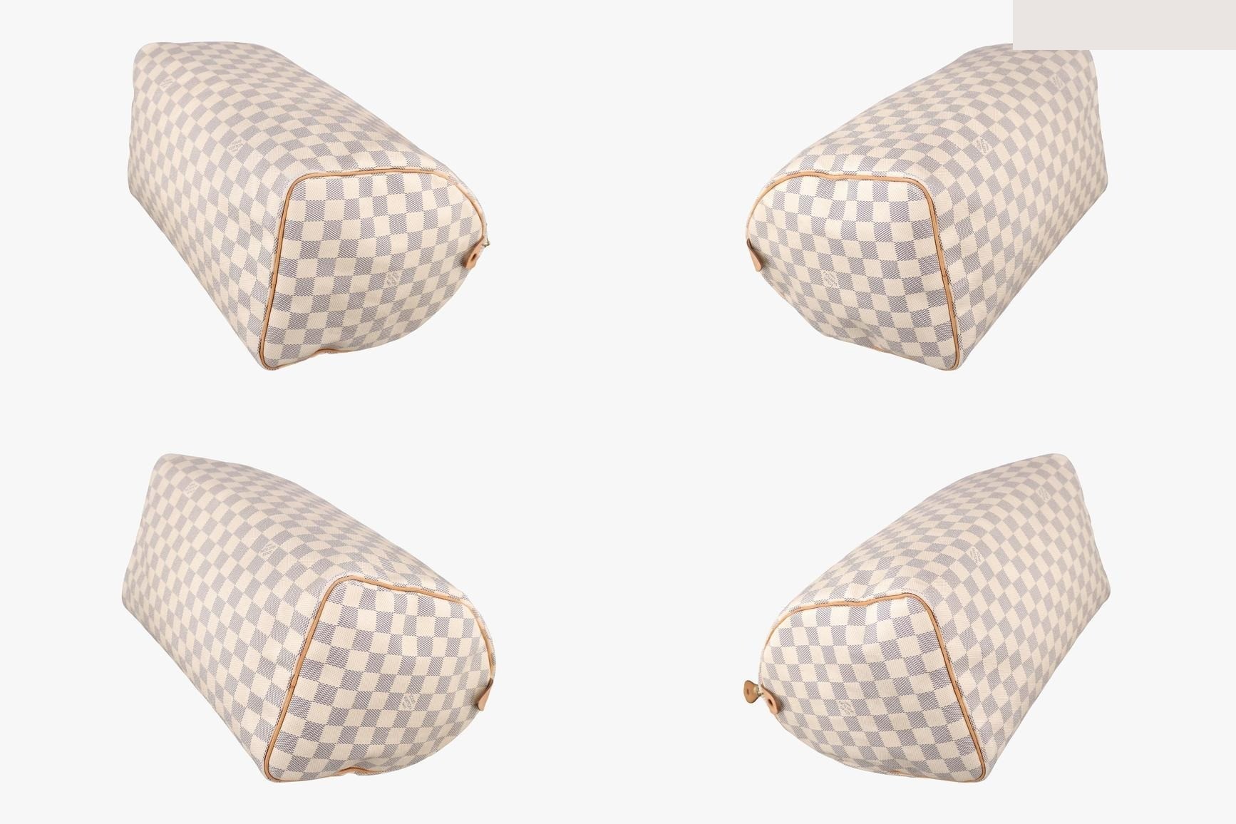 Speedy 35 Damier Canvas Azur — view 4