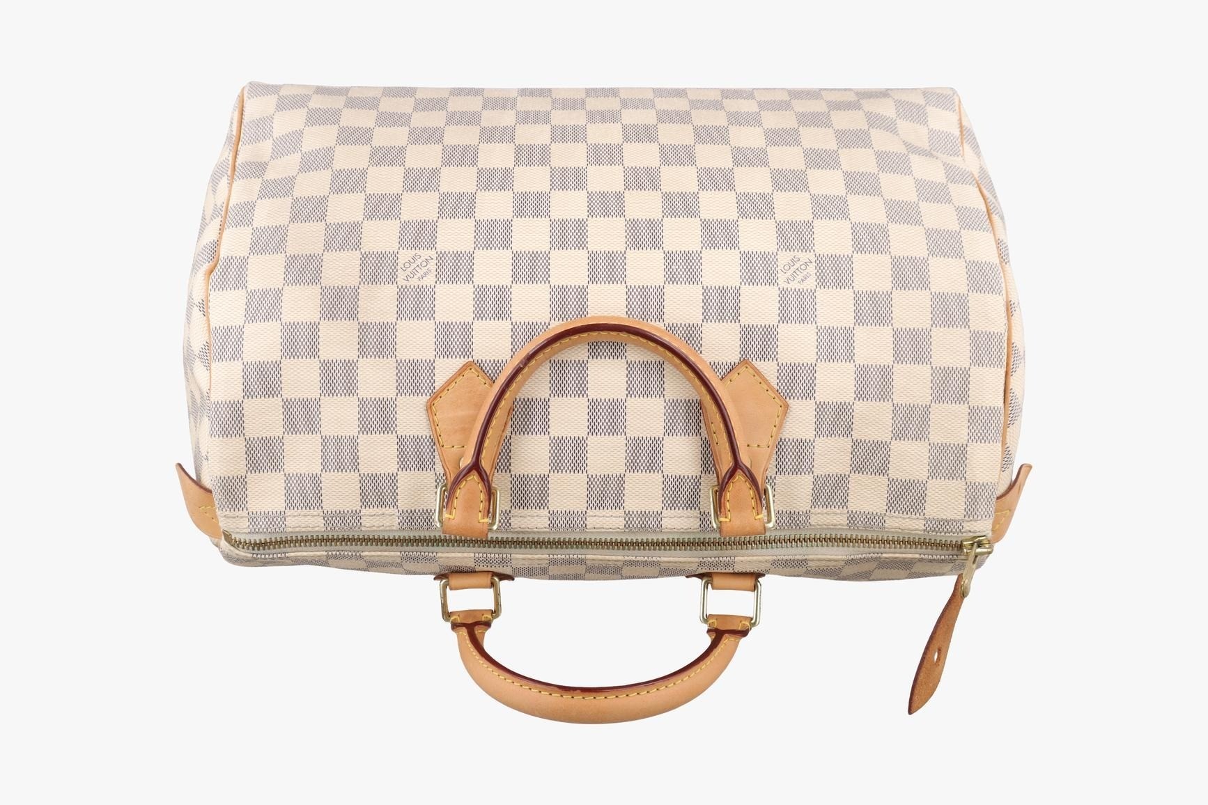 Speedy 35 Damier Canvas Azur — view 5