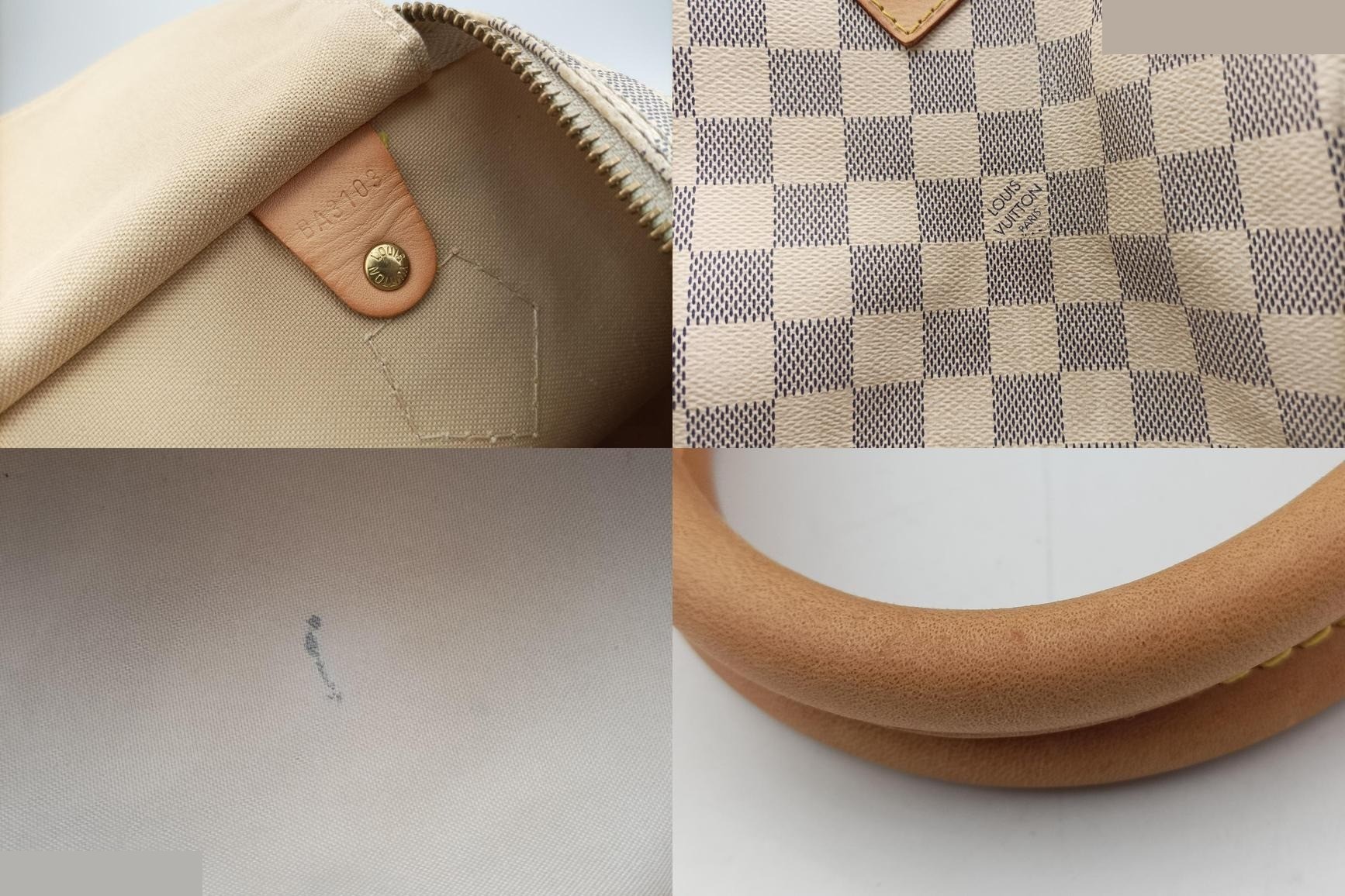Speedy 35 Damier Canvas Azur — view 8