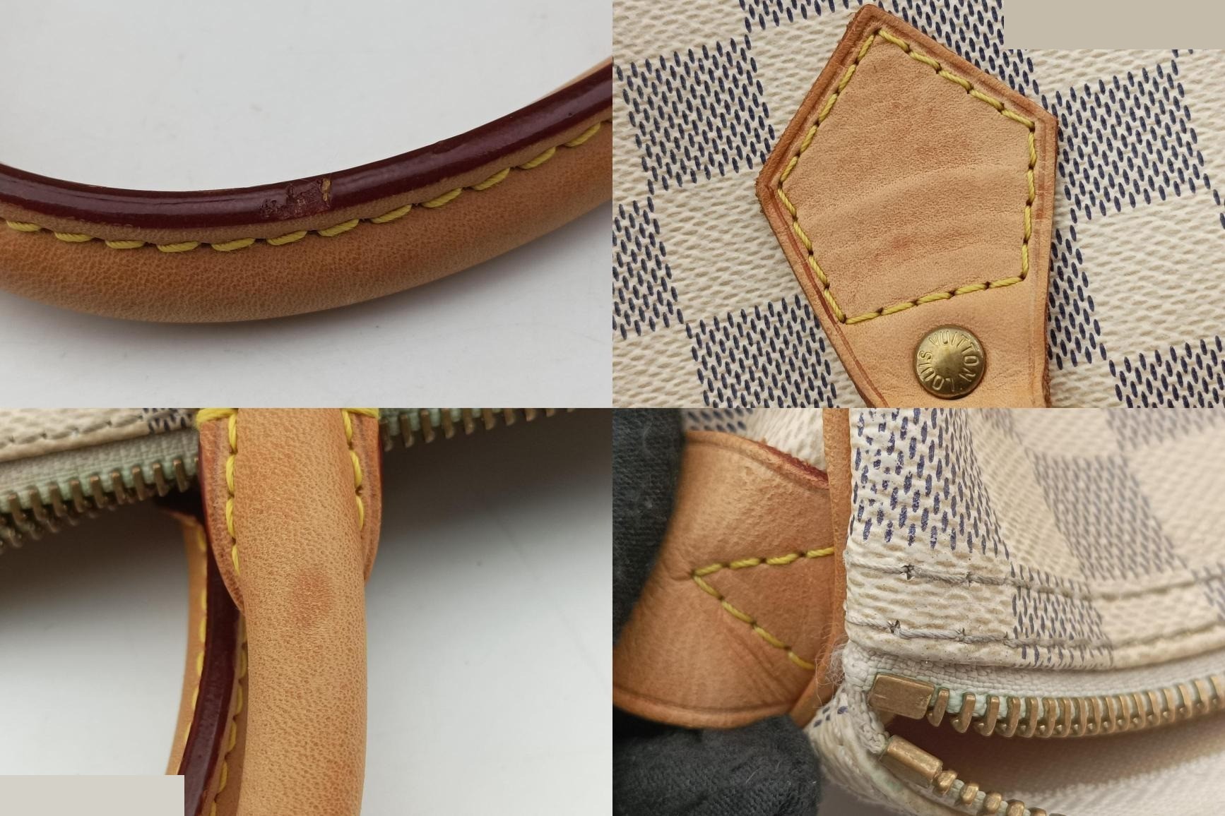 Speedy 35 Damier Canvas Azur — view 9