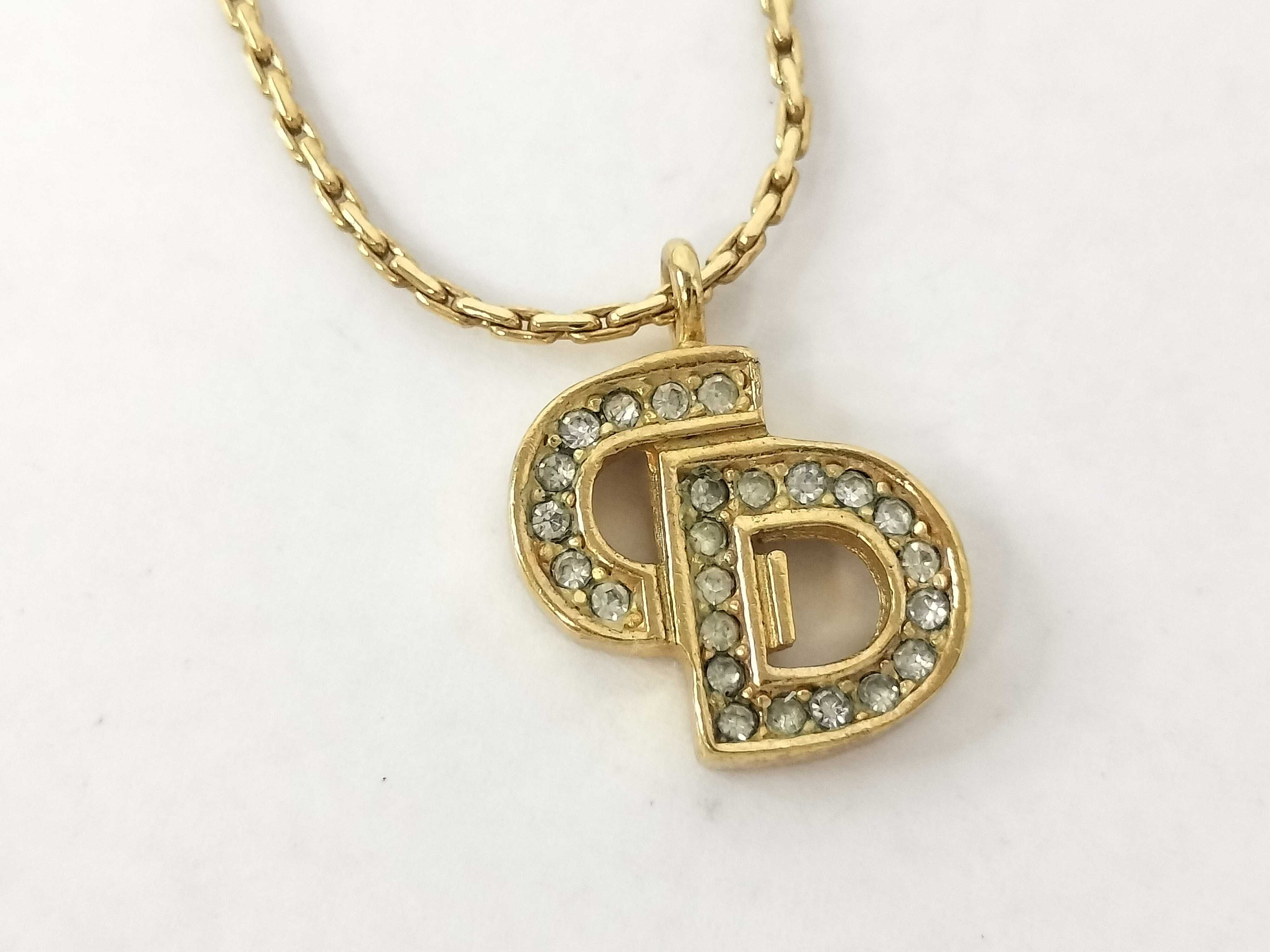 Gold Logo Necklace — view 2