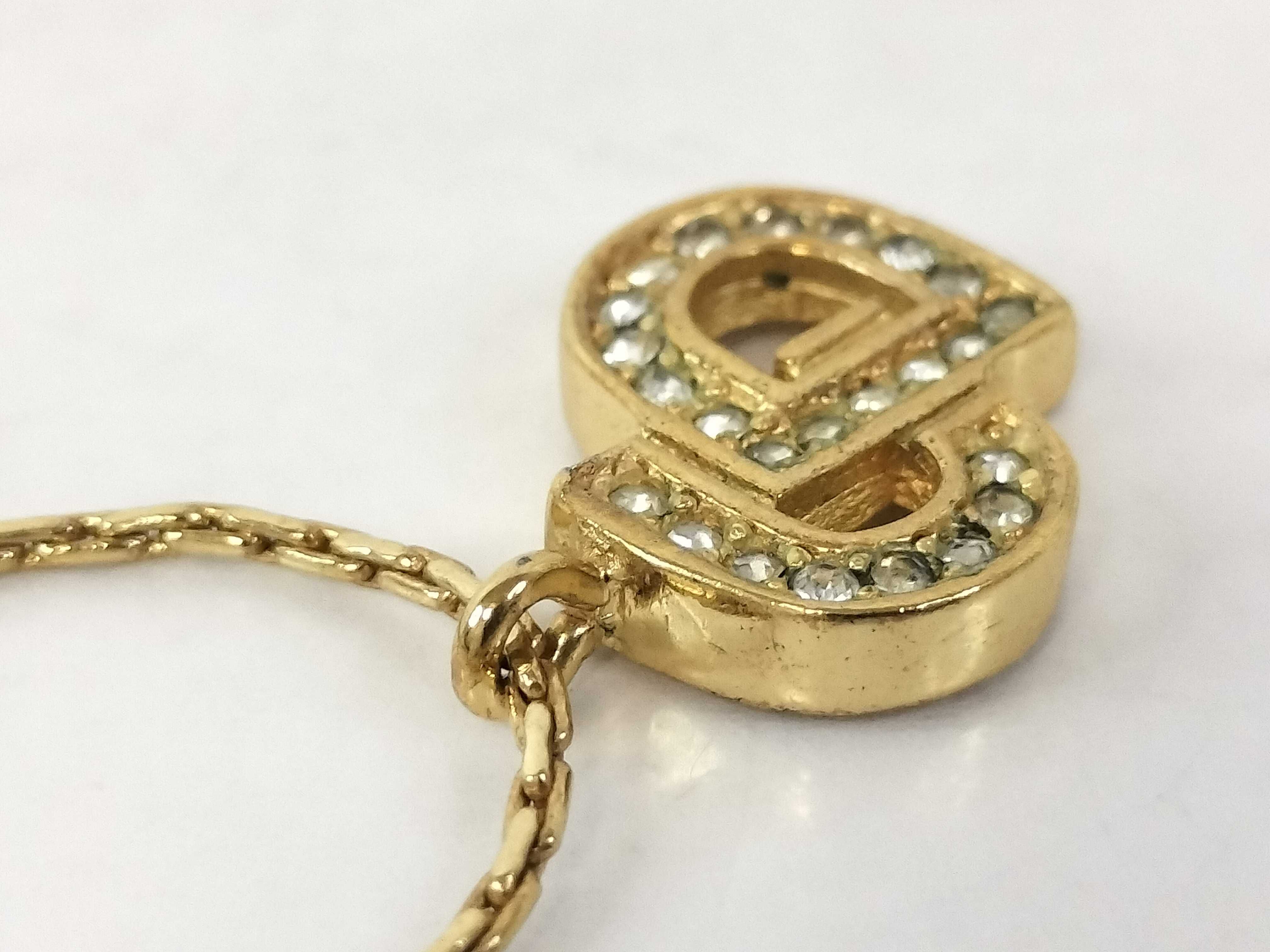 Gold Logo Necklace — view 4