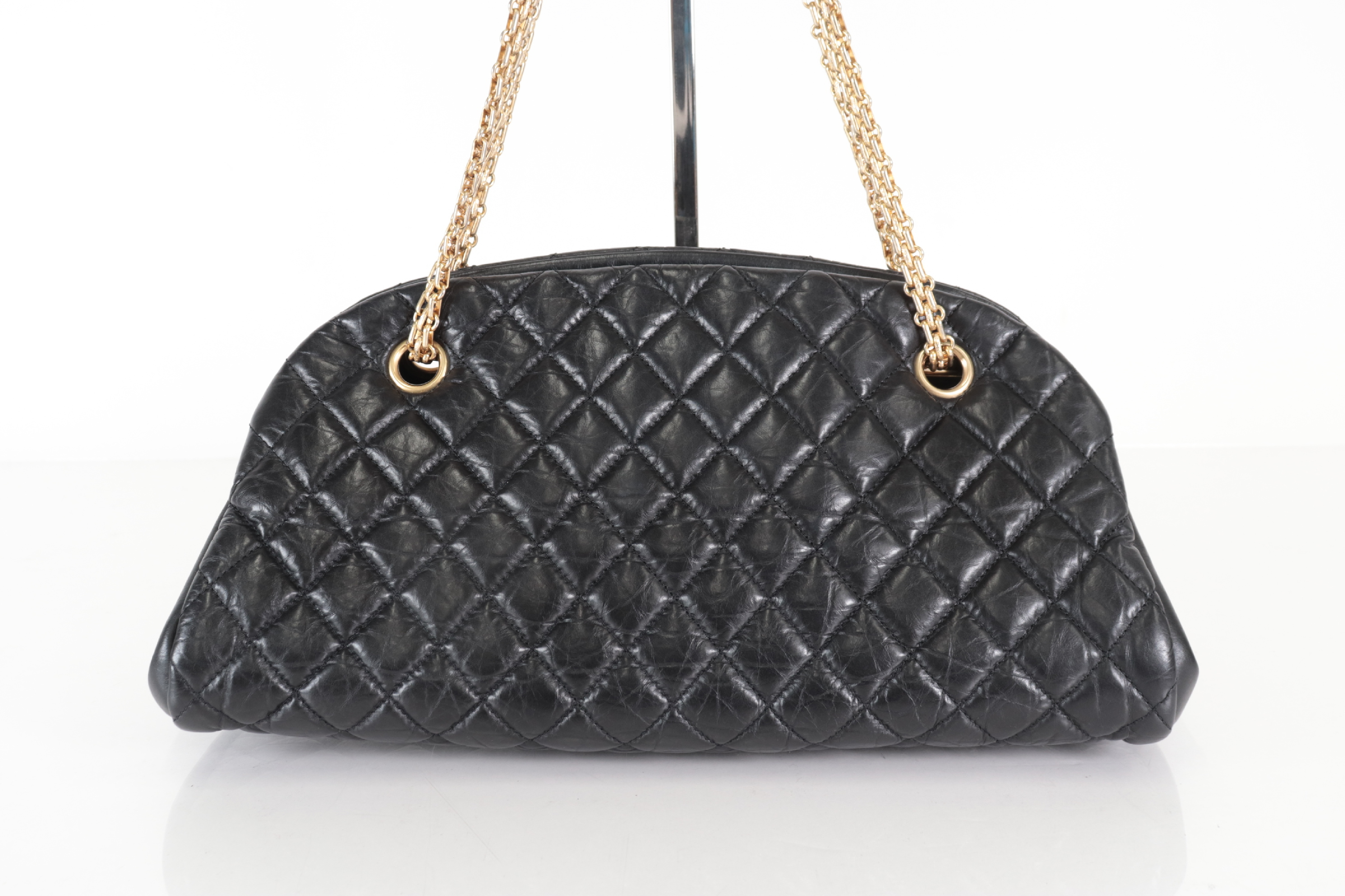 Lambskin Chain Shoulder Bag with Coco Charm (Serial Number 15) — view 3