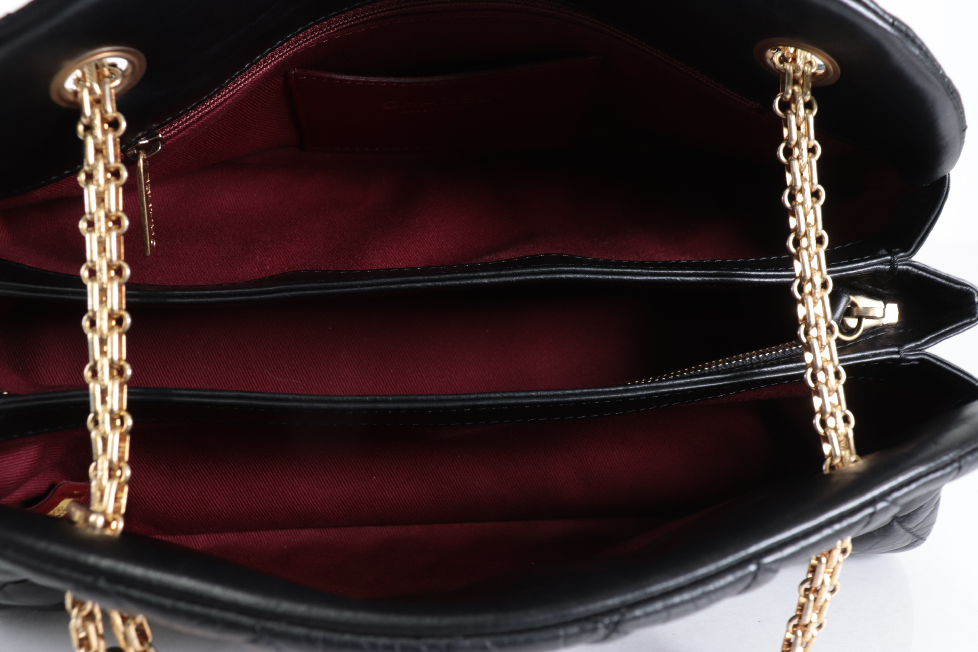 Lambskin Chain Shoulder Bag with Coco Charm (Serial Number 15) — view 10