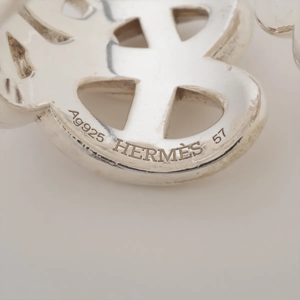 Chaine d'Ancre Enchainée GM 2019 Ring, Size 57, 925 Sterling Silver, 13.6g, 19AG149590. — view 3