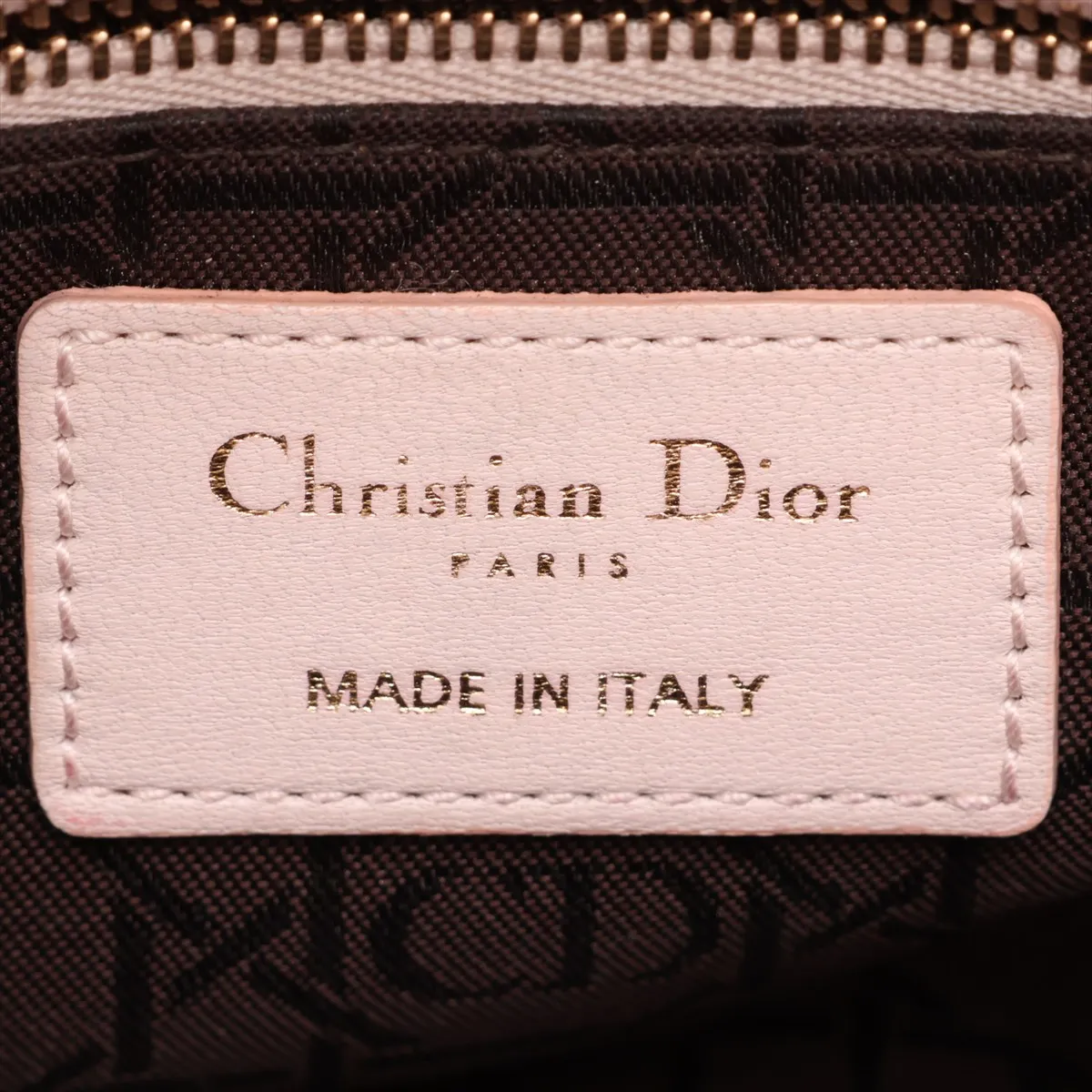 Cannage My Lady Dior Leather 2-Way Handbag Pink — view 9