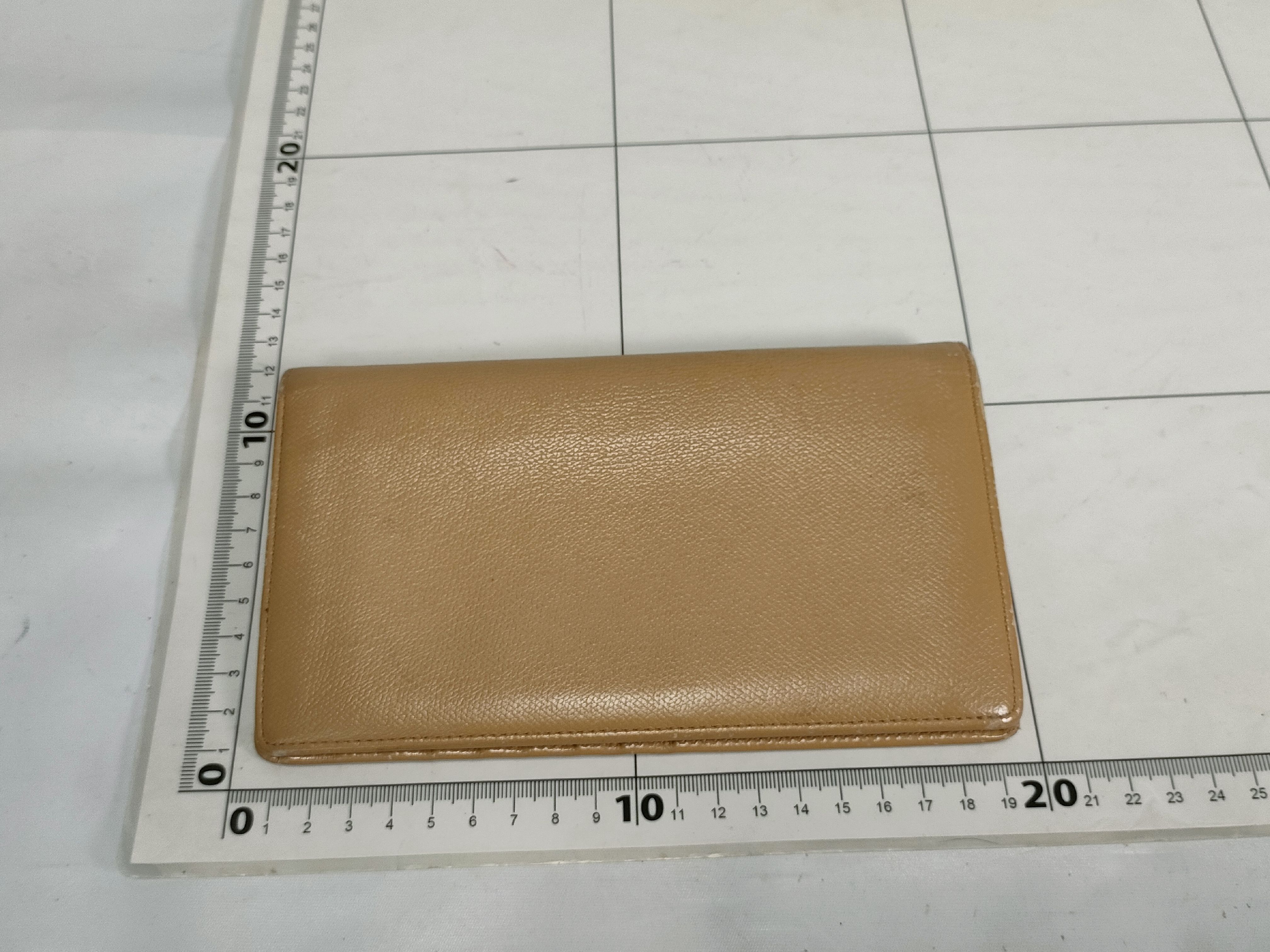 Calfskin Long Wallet Folding Wallet — view 2