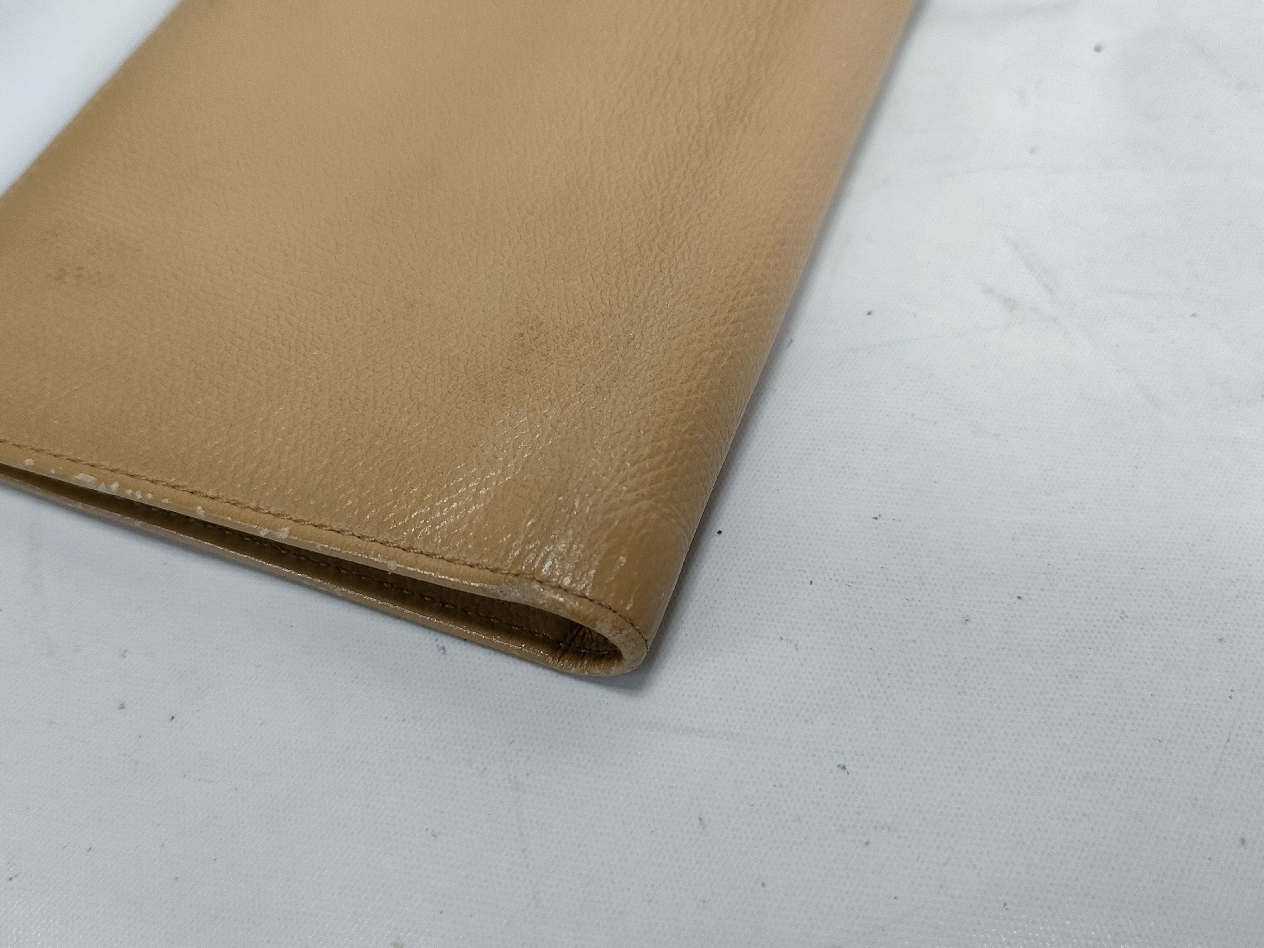 Calfskin Long Wallet Folding Wallet — view 3