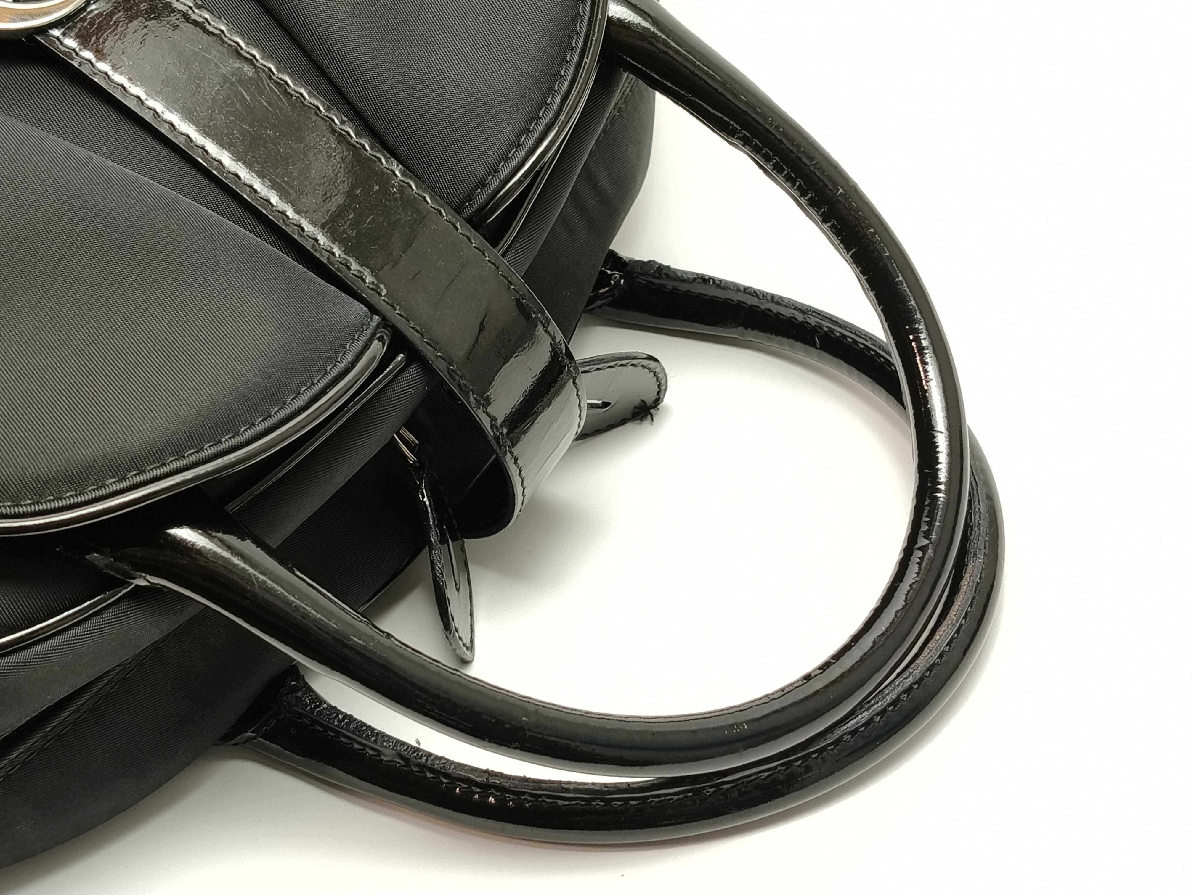 Double Saddle Canvas Handbag — view 3