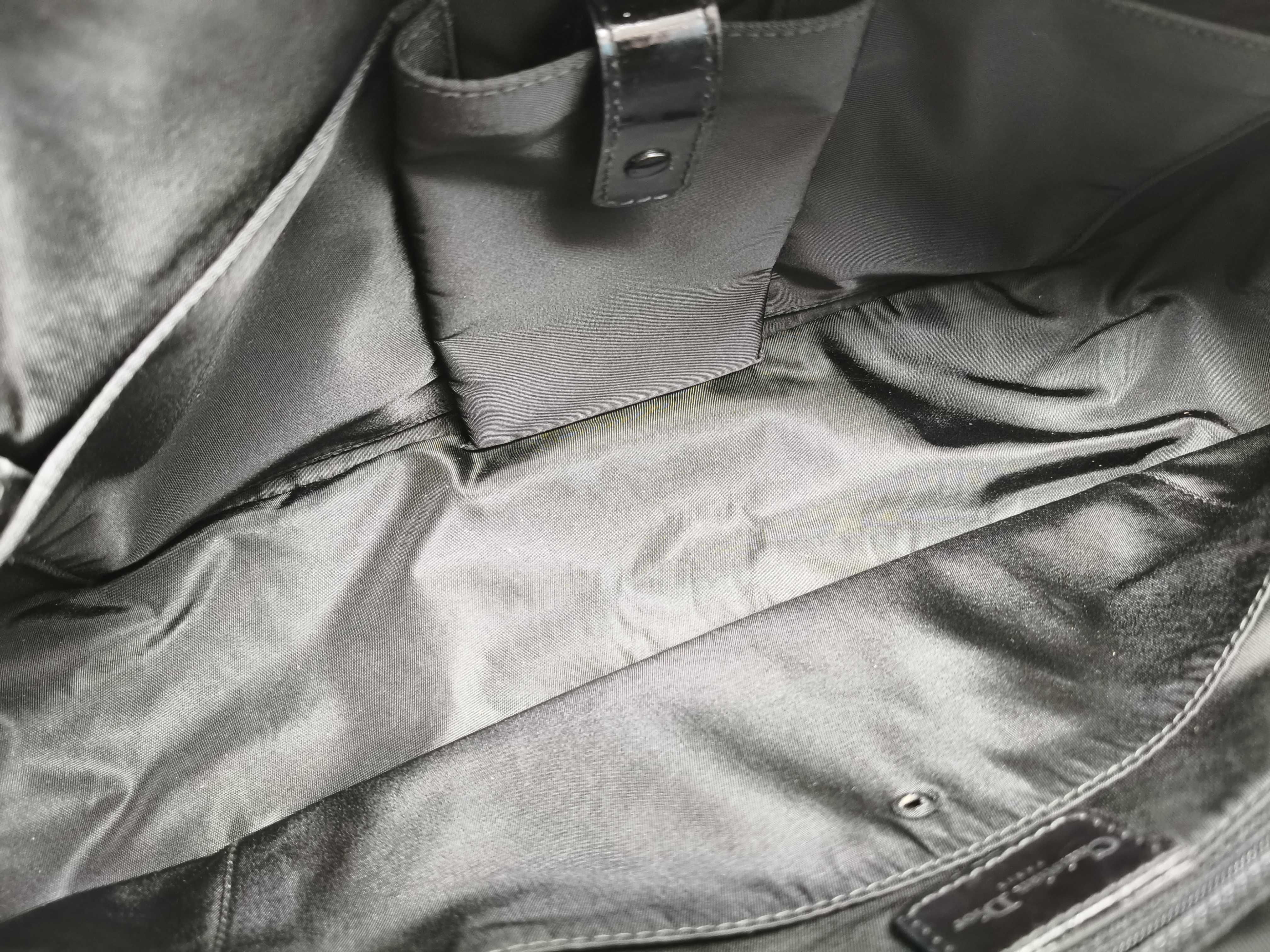 Double Saddle Canvas Handbag — view 10