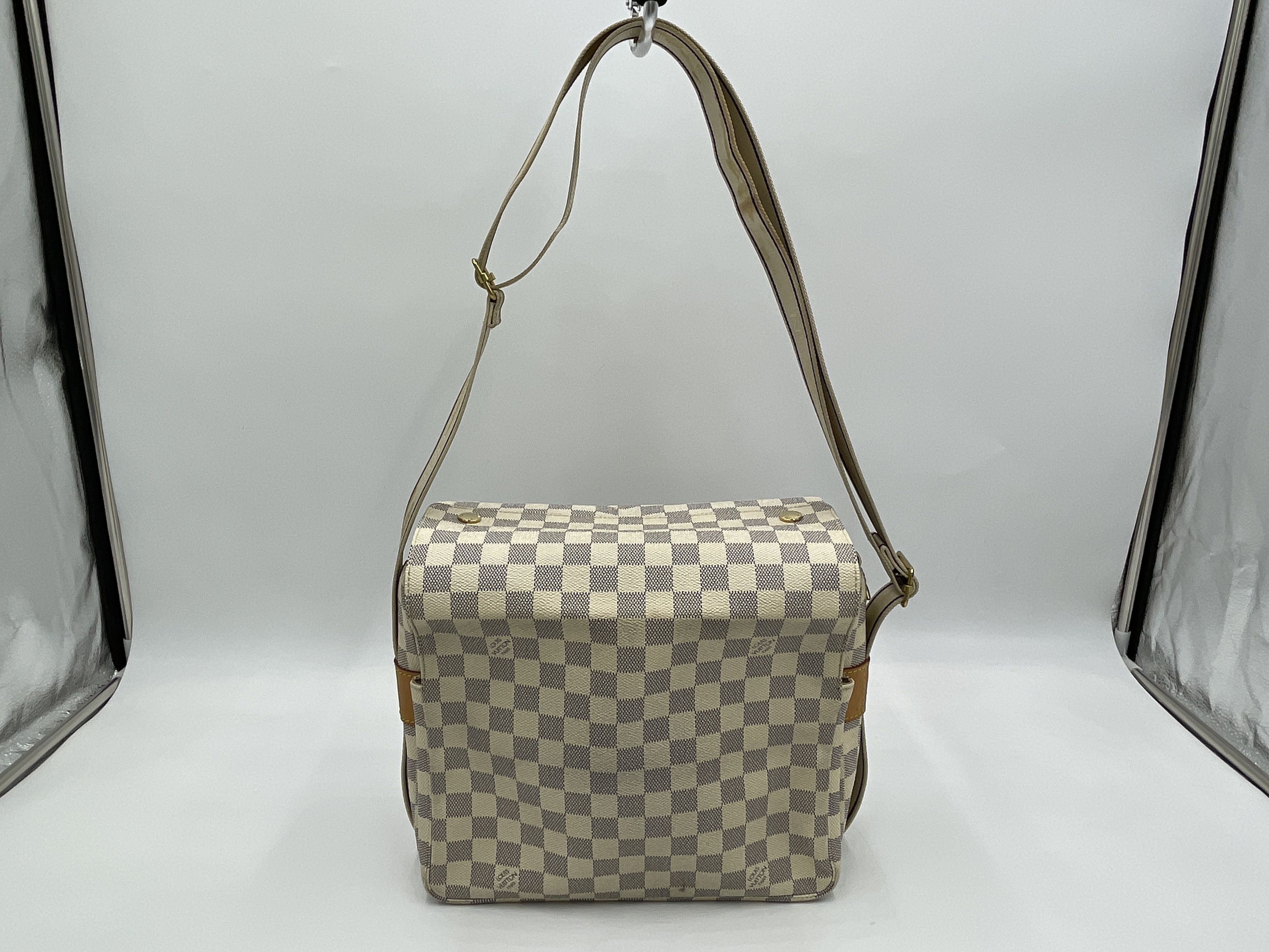 Damier Azur Naviglio N51189 SR2058 Shoulder Bag — view 3