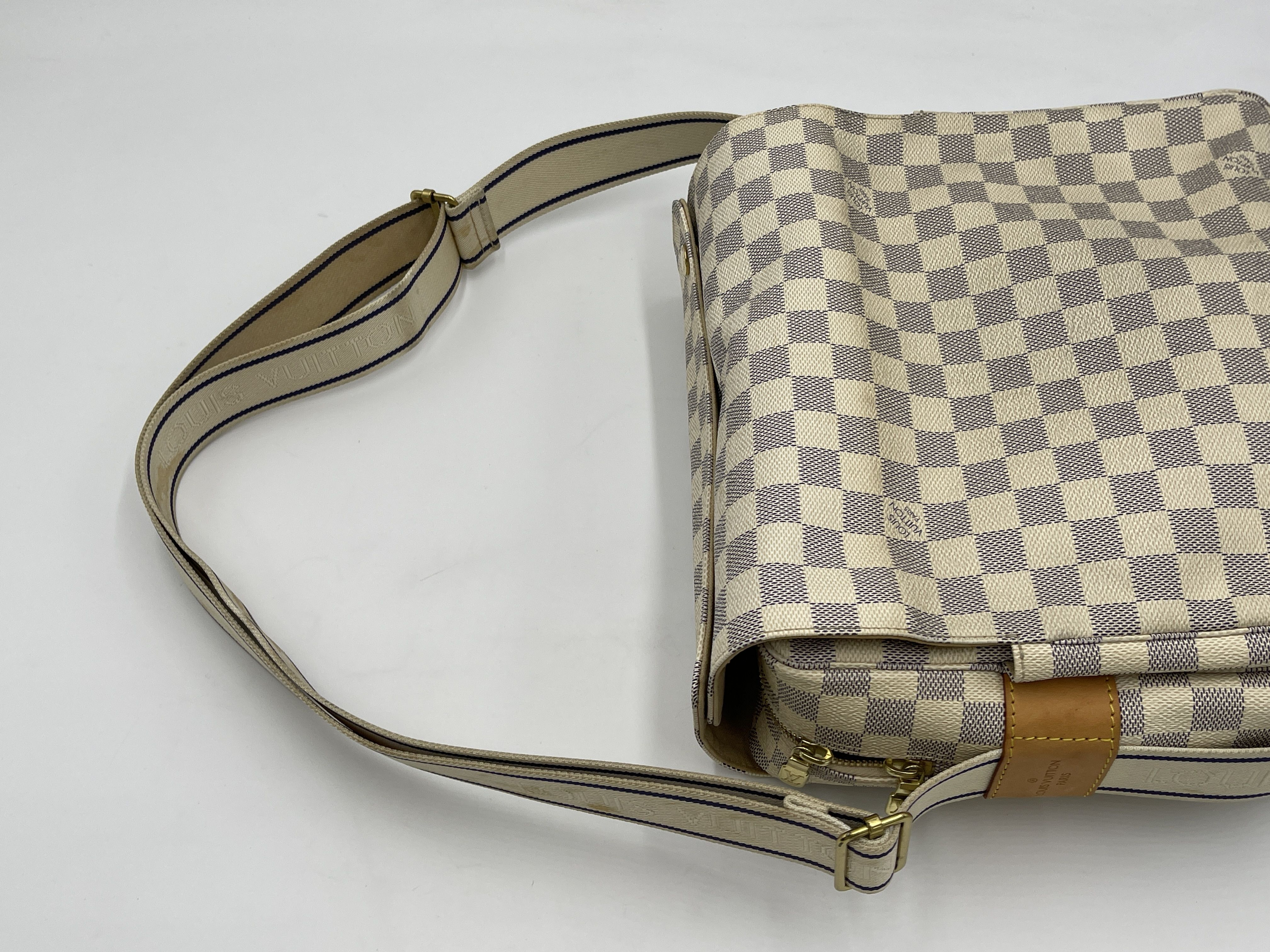 Damier Azur Naviglio N51189 SR2058 Shoulder Bag — view 7
